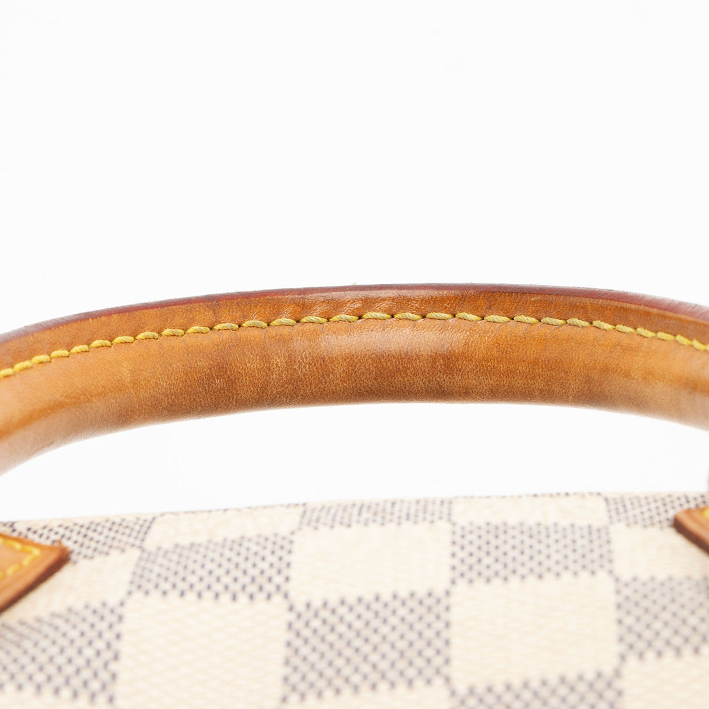 Louis Vuitton Damier Azur Speedy 25 Satchel