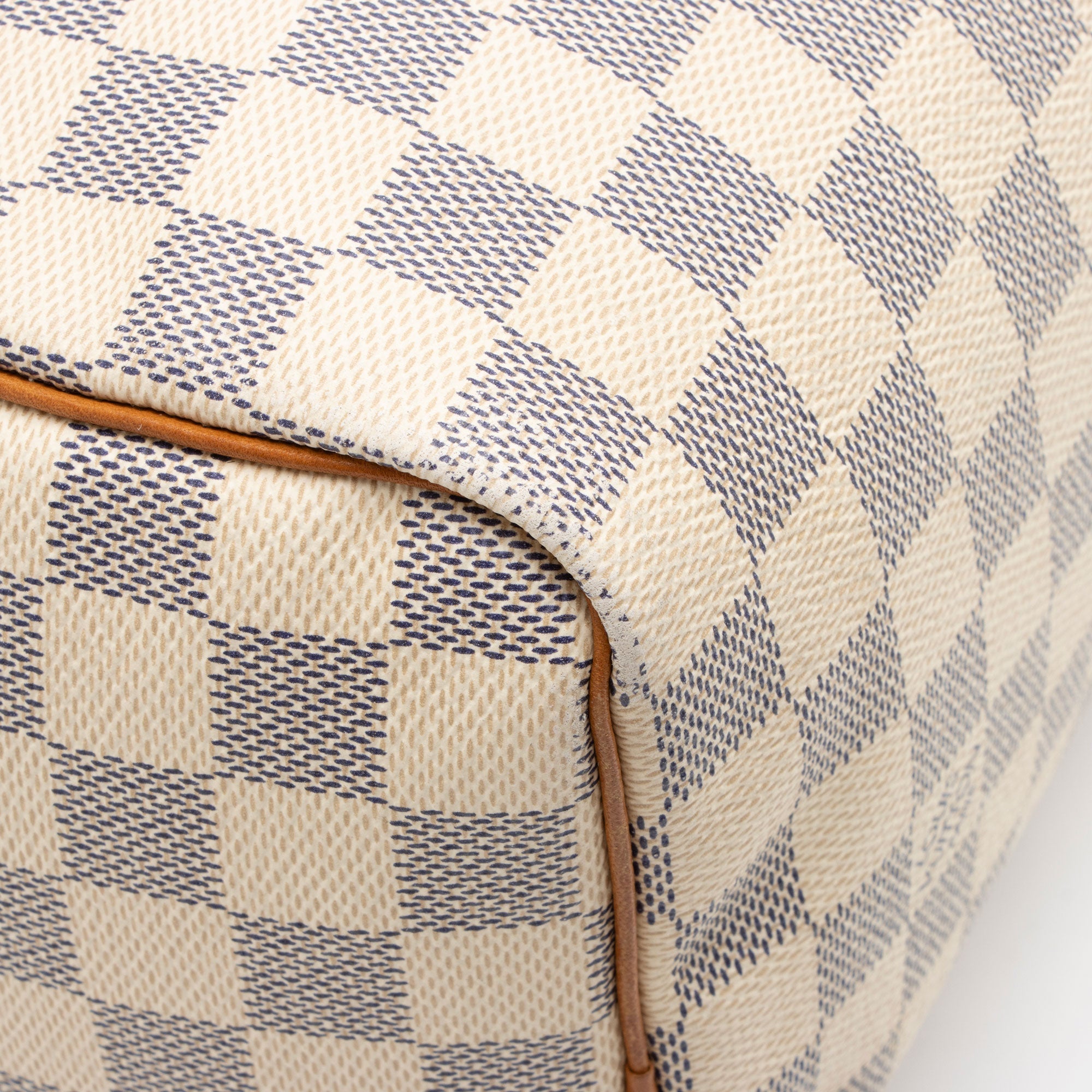 Louis Vuitton Damier Azur Speedy 25 Satchel