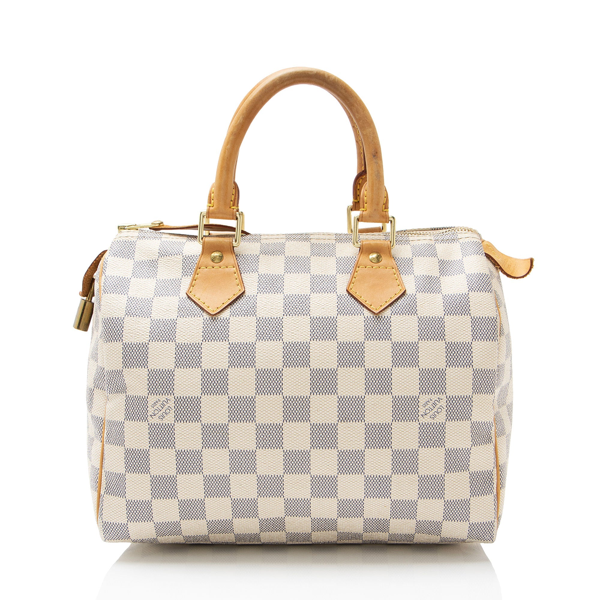 Louis Vuitton Damier Azur Speedy 25 Satchel