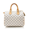 Louis Vuitton Damier Azur Speedy 25 Satchel