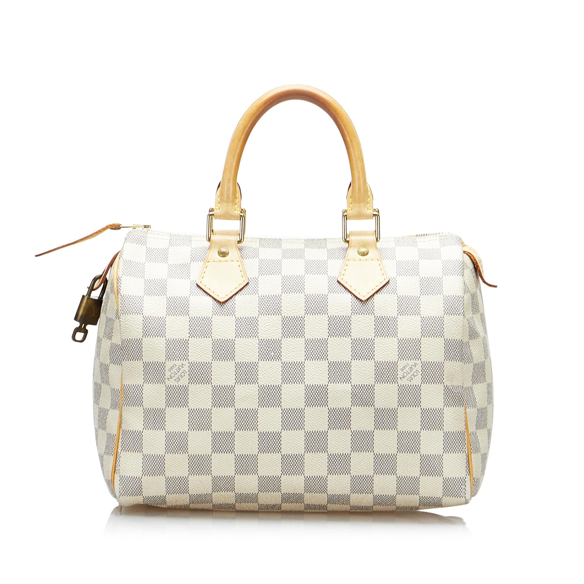 Louis Vuitton Damier Azur Speedy 25 (SHG-5YeXvT)