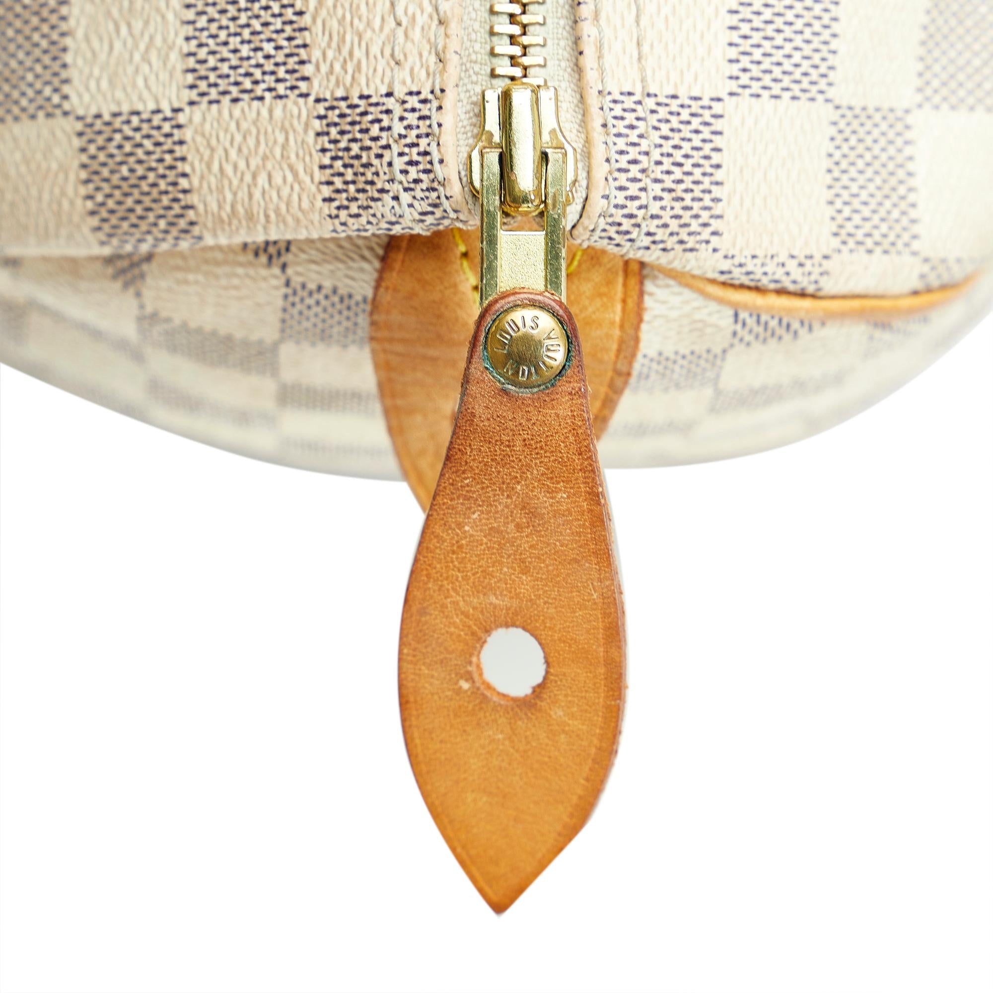 Louis Vuitton Damier Azur Speedy 25 (SHG-5479G8)