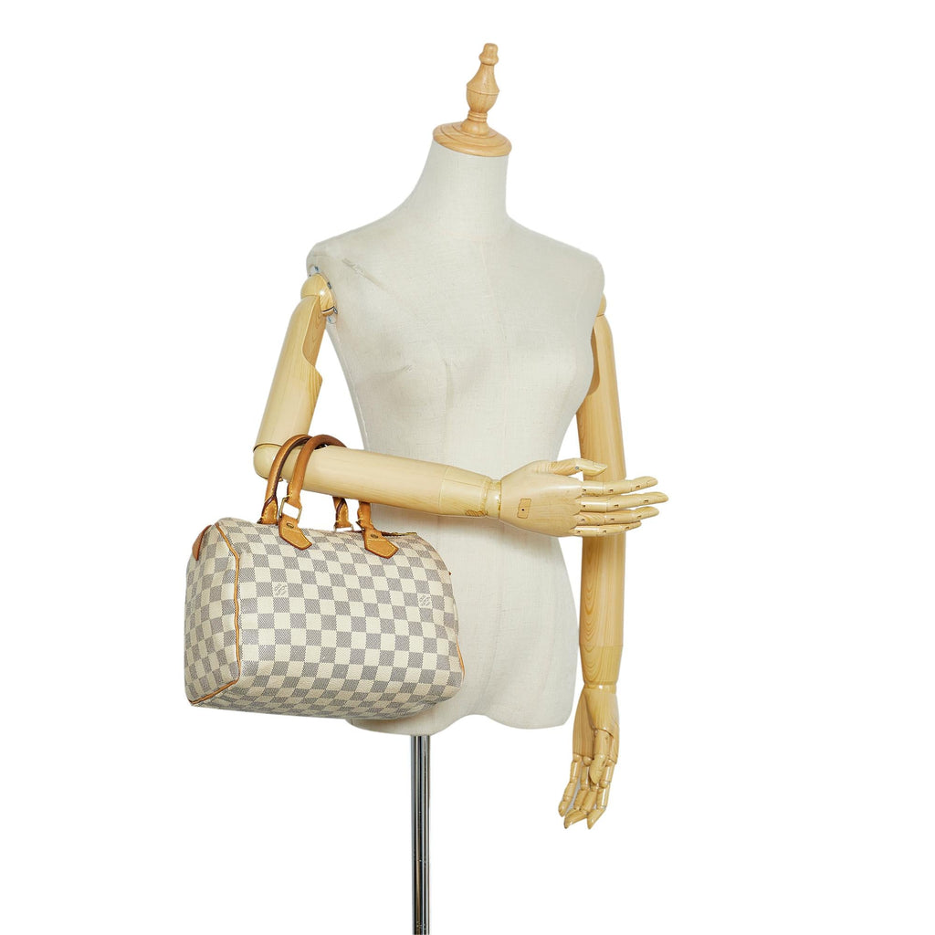 Louis Vuitton Damier Azur Speedy 25 (SHG-5479G8)