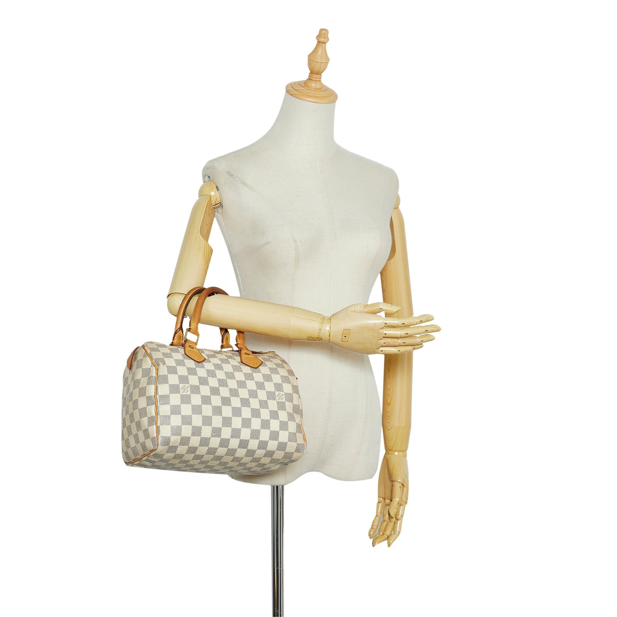 Louis Vuitton Damier Azur Speedy 25 (SHG-5479G8)