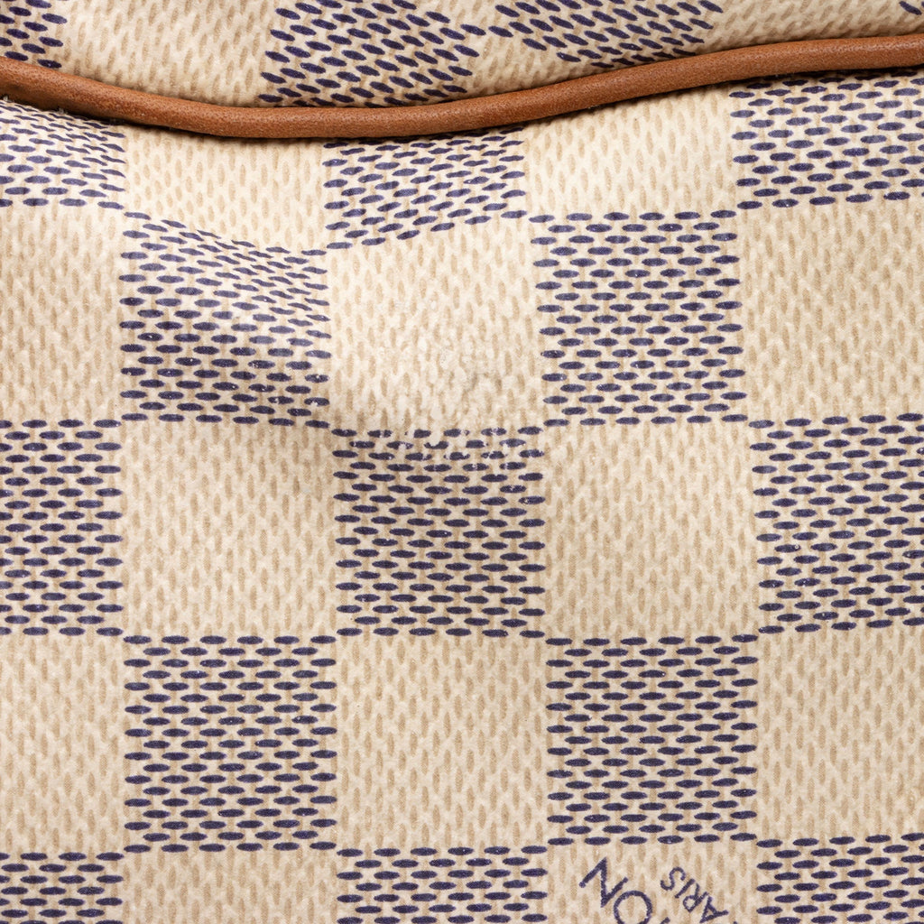 Louis Vuitton Damier Azur Speedy 30 Satchel (SHF-bV6e4O)