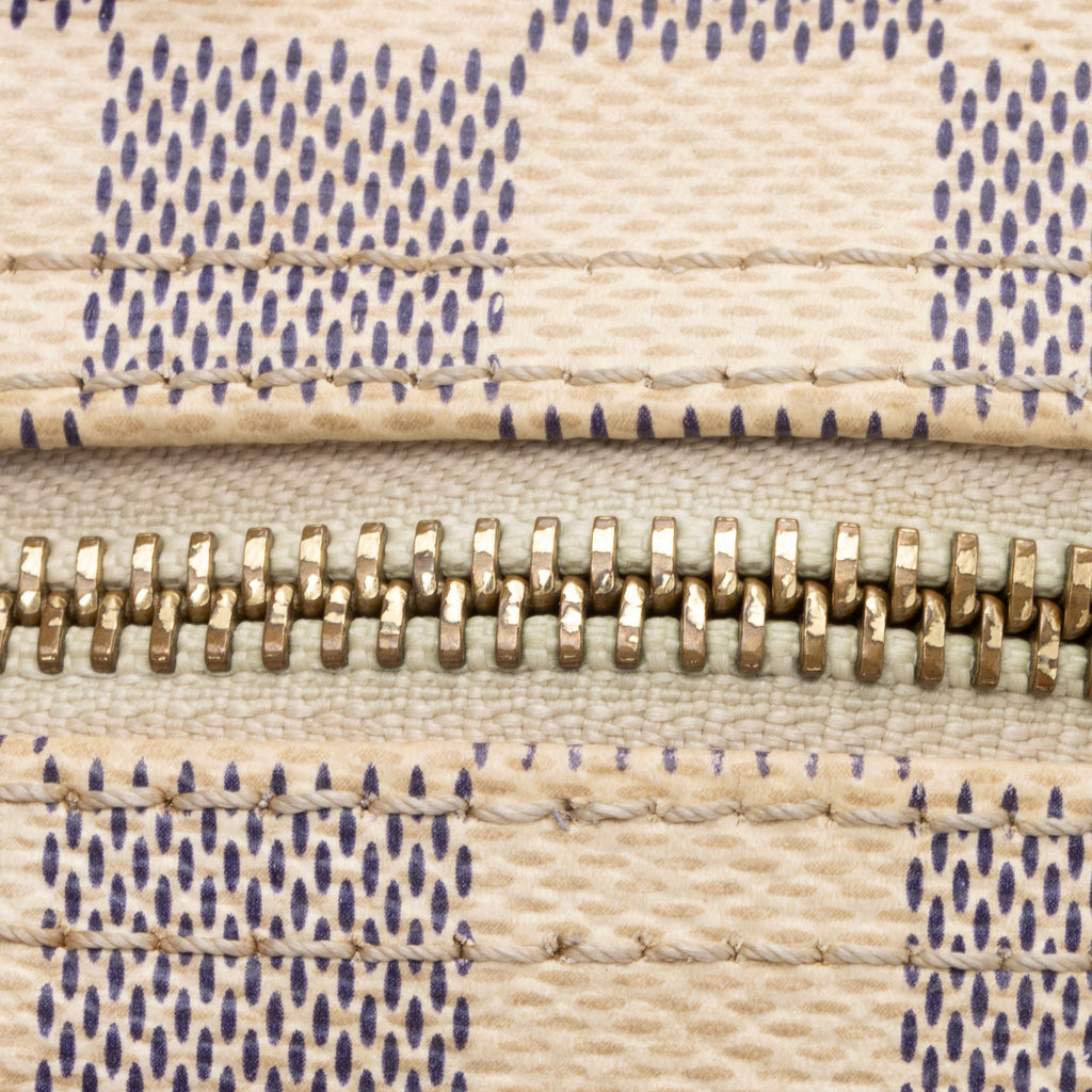 Louis Vuitton Damier Azur Speedy 30 Satchel (SHF-bV6e4O)