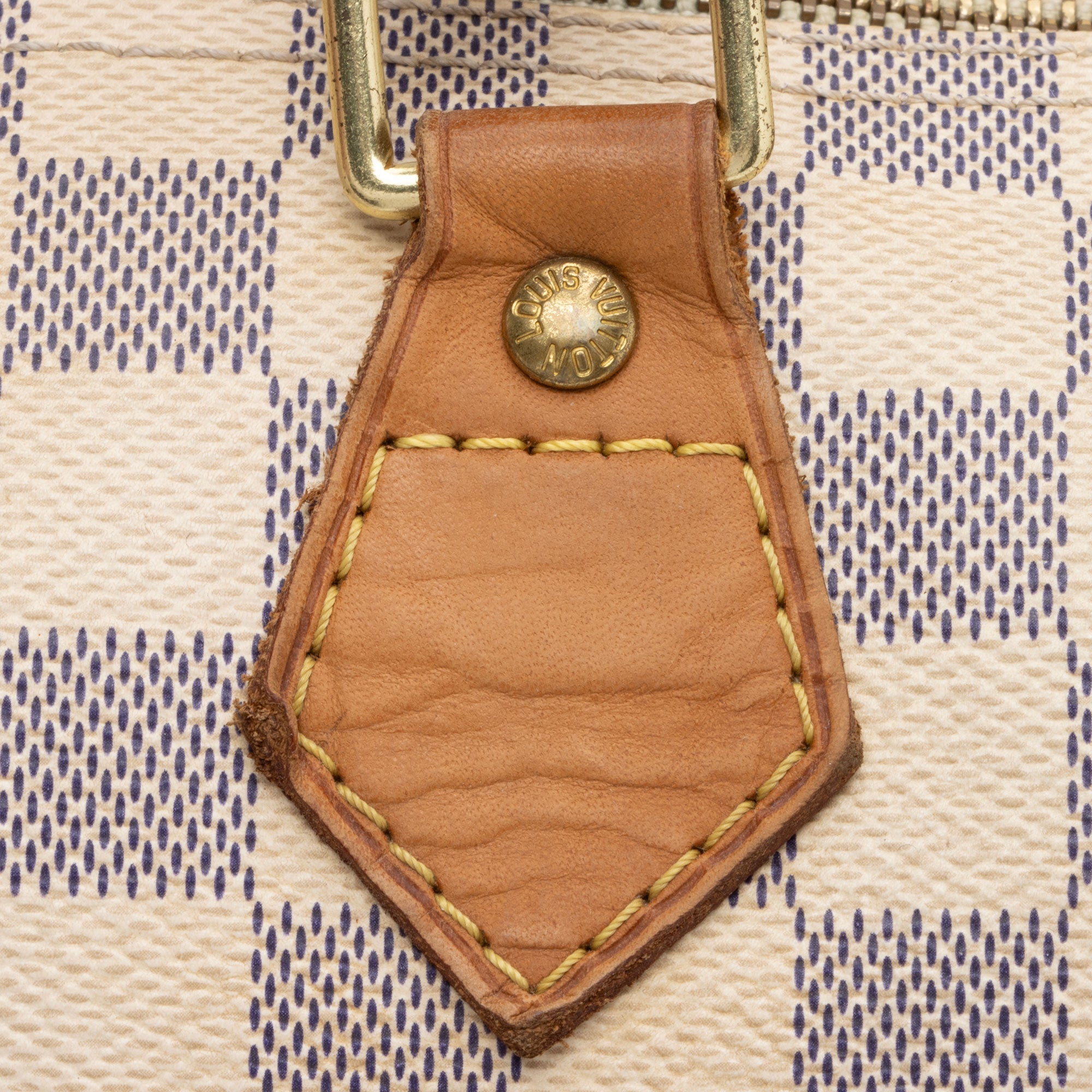 Louis Vuitton Damier Azur Speedy 30 Satchel (SHF-bV6e4O)