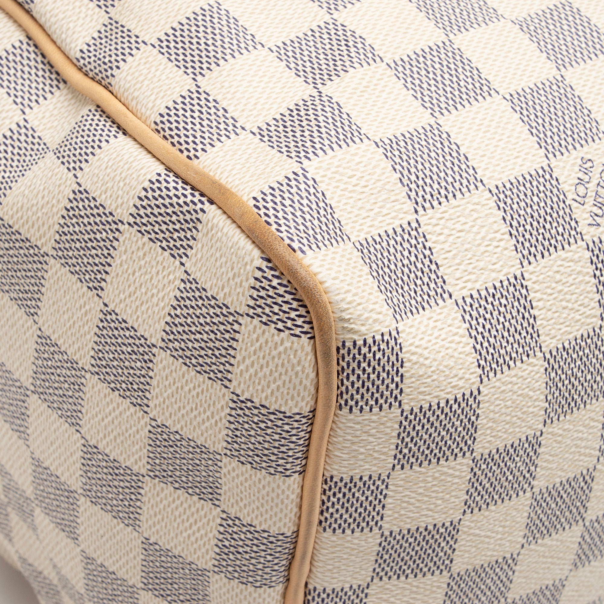 Louis Vuitton Damier Azur Speedy 30 Satchel (SHF-hK0BKQ)