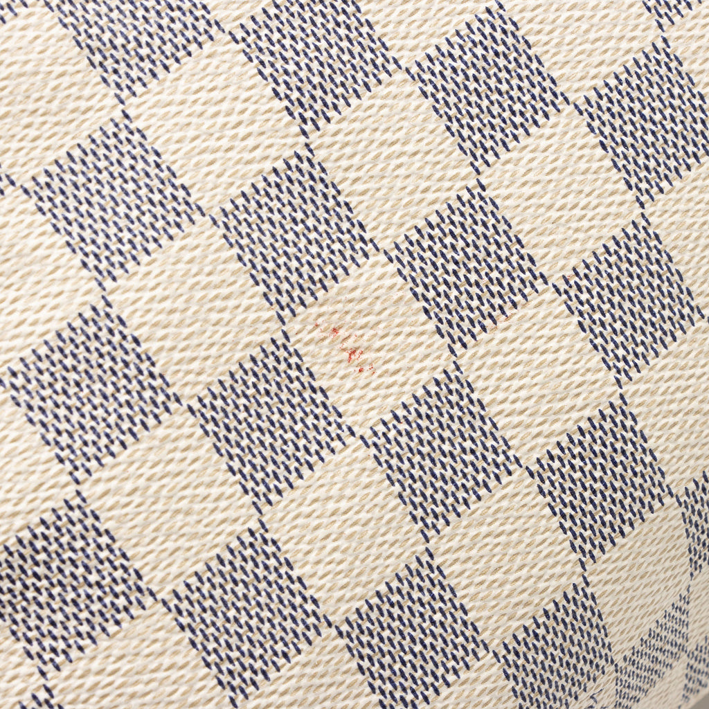 Louis Vuitton Damier Azur Speedy 30 Satchel