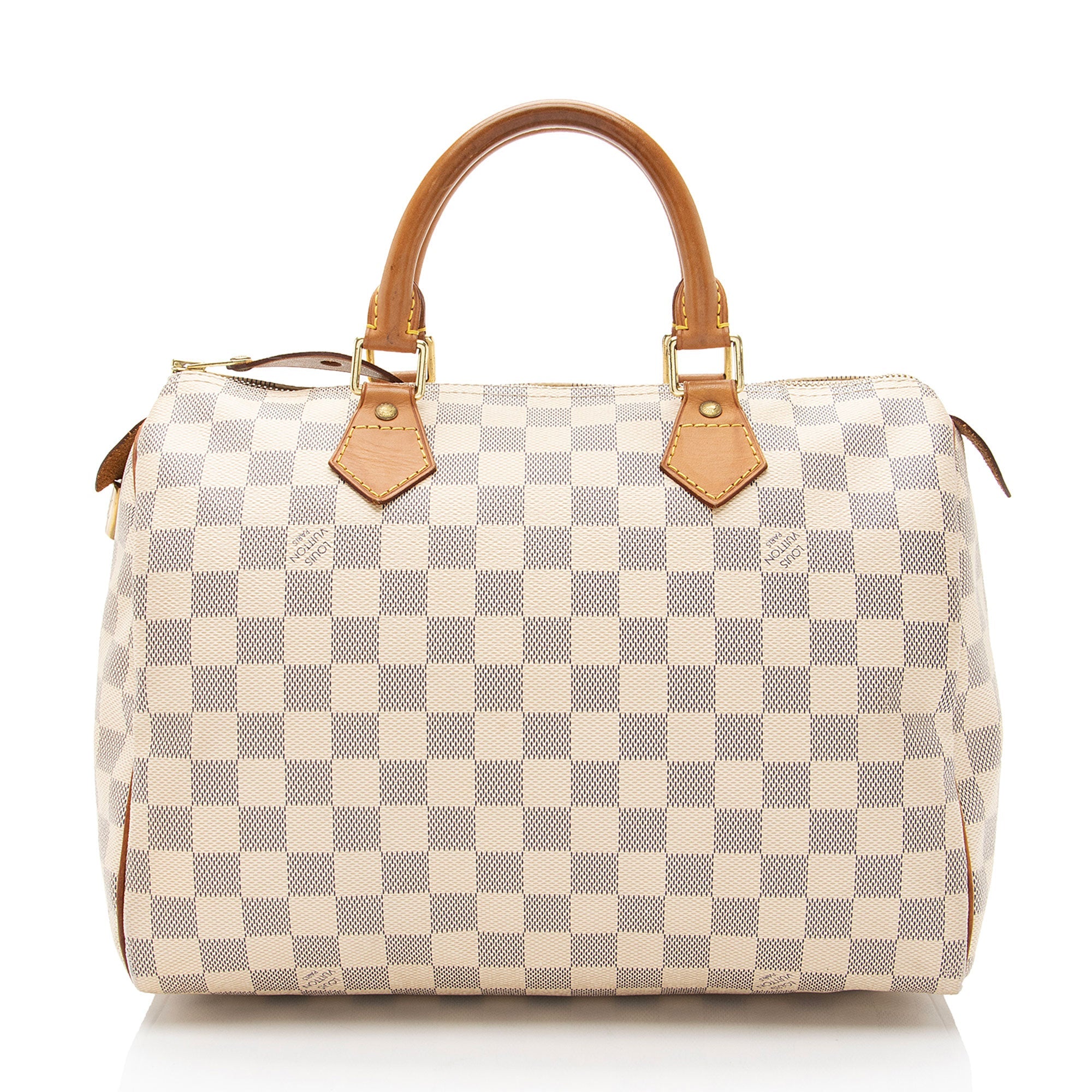 Louis Vuitton Damier Azur Speedy 30 Satchel