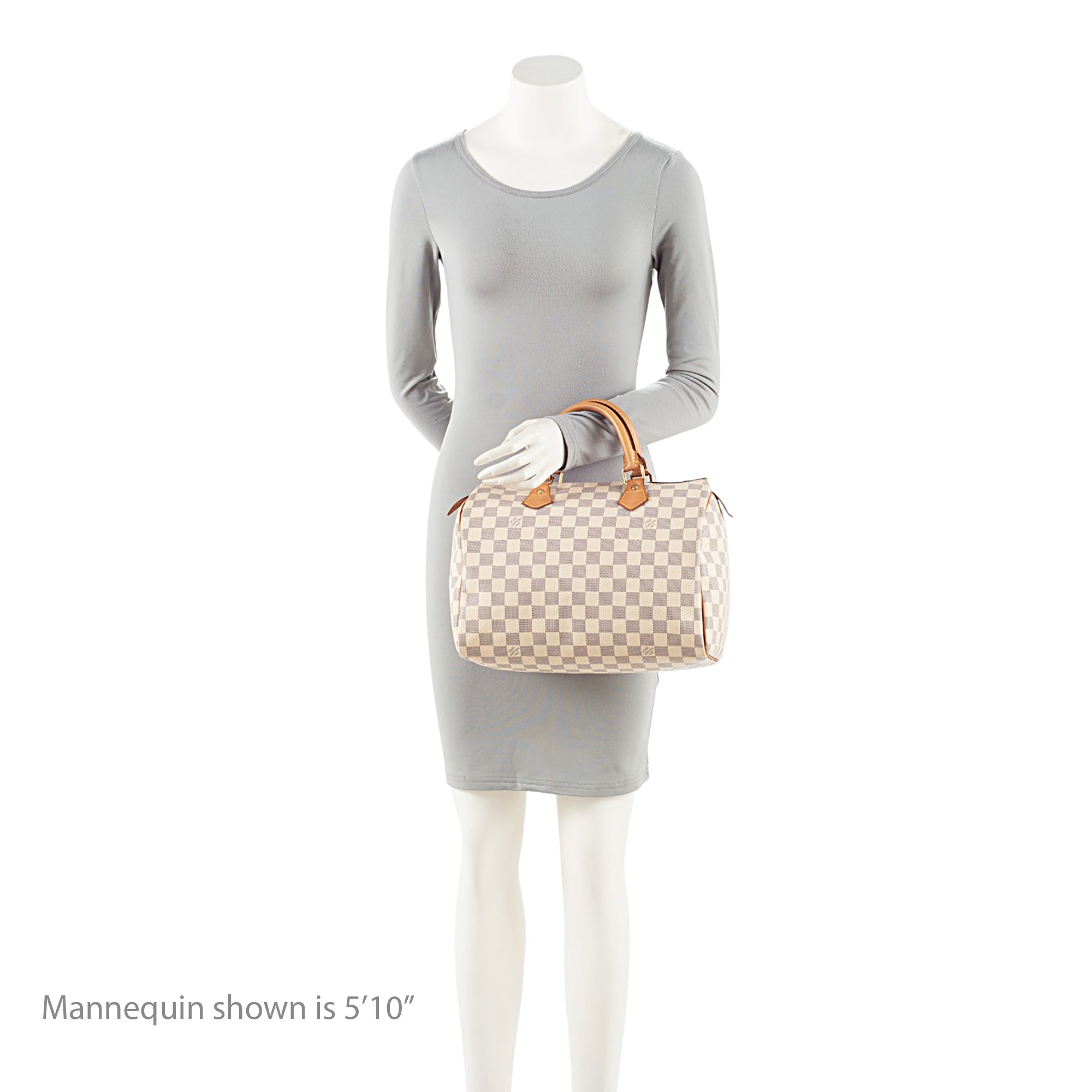 Louis Vuitton Damier Azur Speedy 30 Satchel