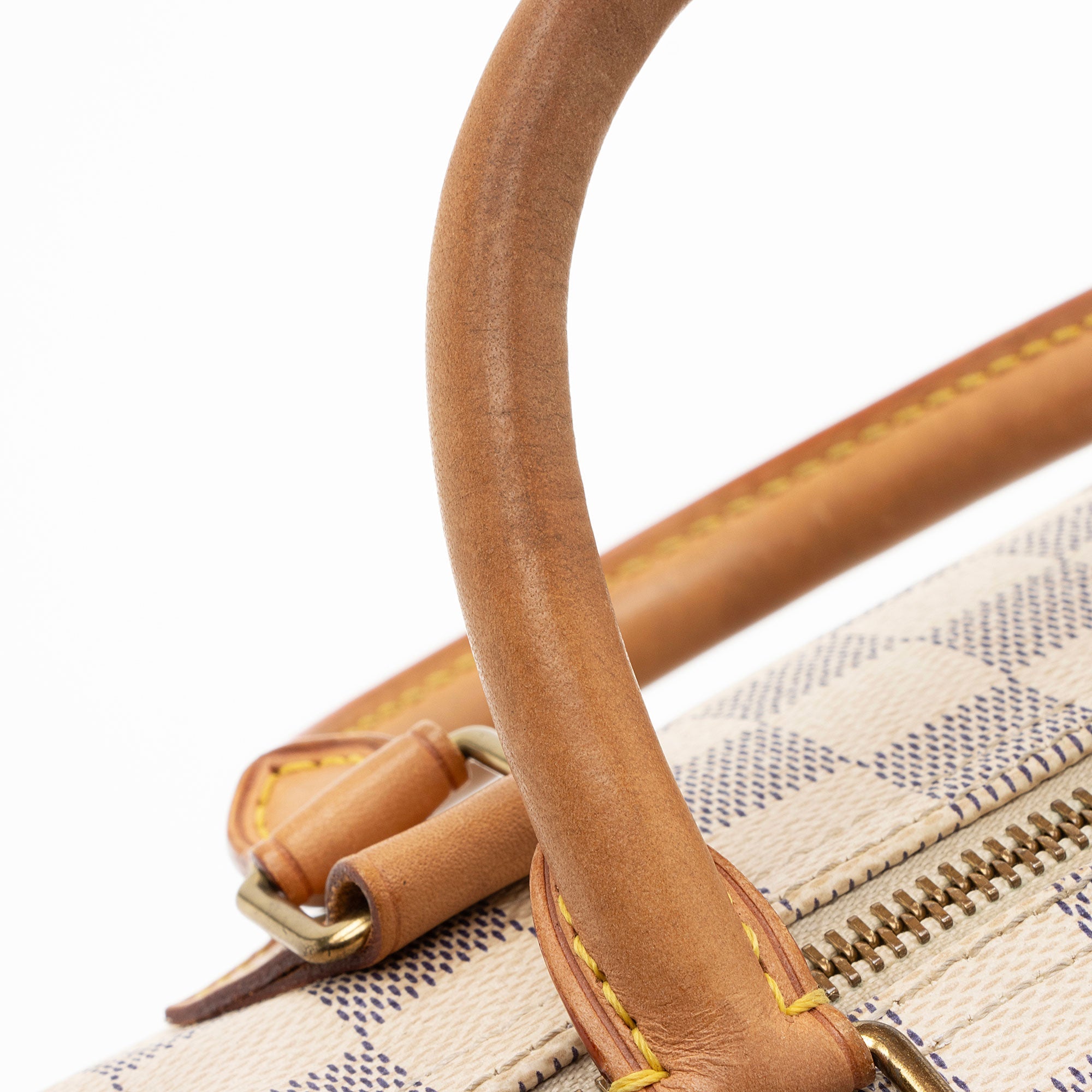 Louis Vuitton Damier Azur Speedy 30 Satchel