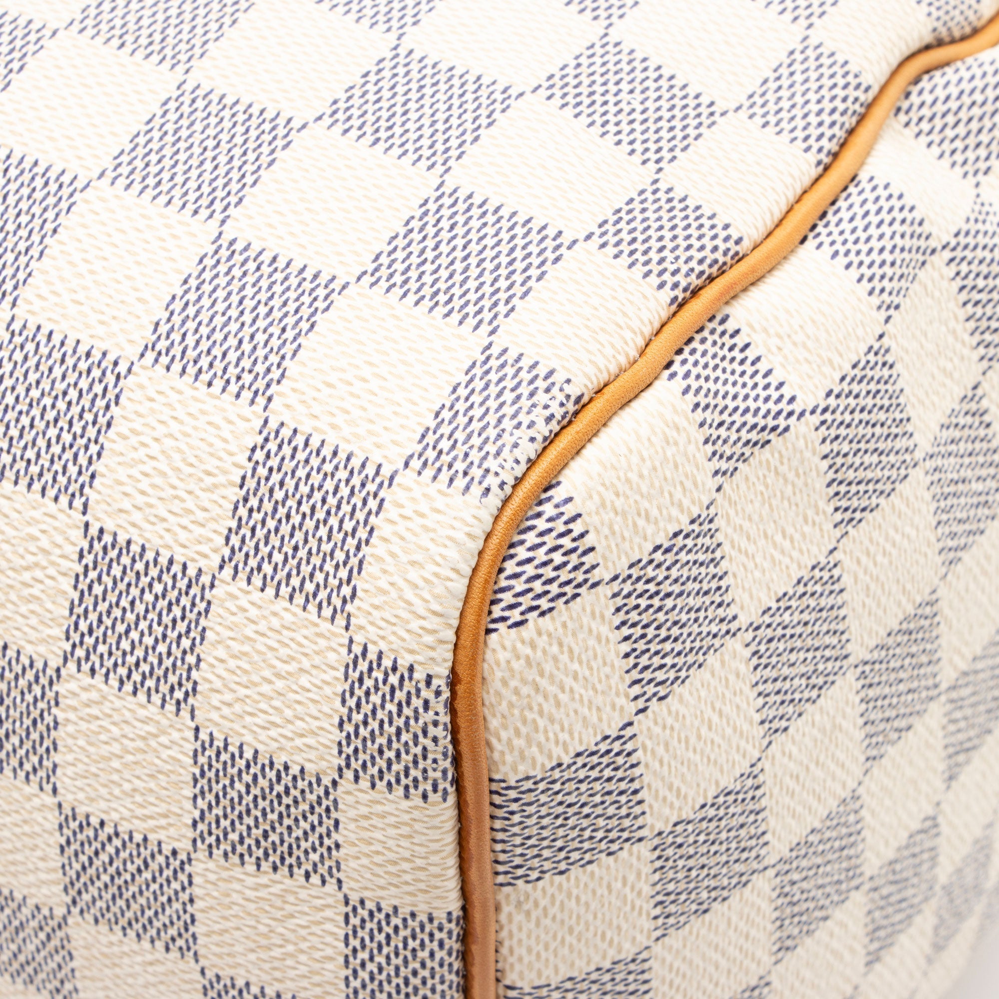 Louis Vuitton Damier Azur Speedy 30 Satchel