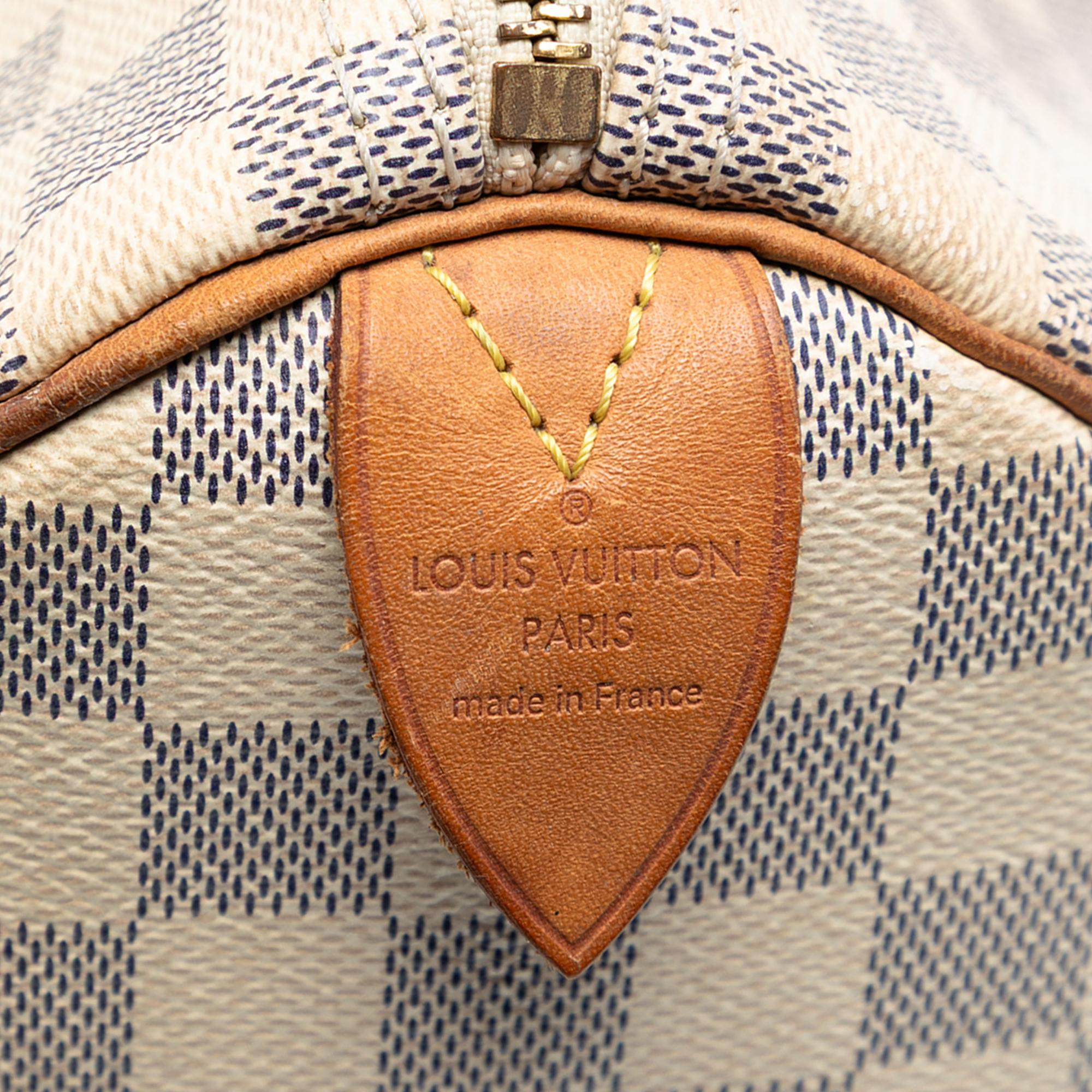 Louis Vuitton Damier Azur Speedy 30