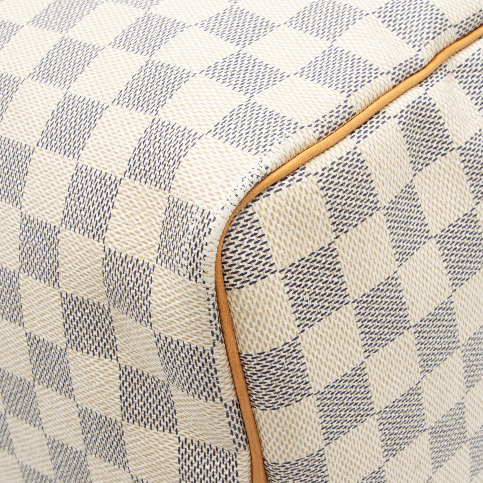 Louis Vuitton Damier Azur Speedy 35 Satchel (SHF-EH25OJ)