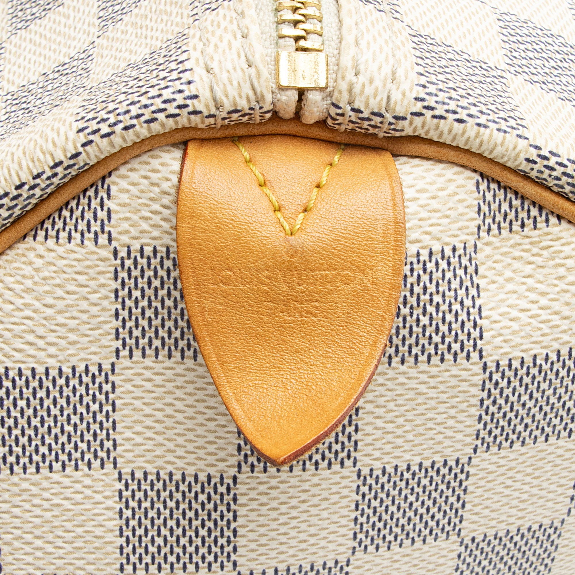 Louis Vuitton Damier Azur Speedy 35 Satchel (SHF-EH25OJ)