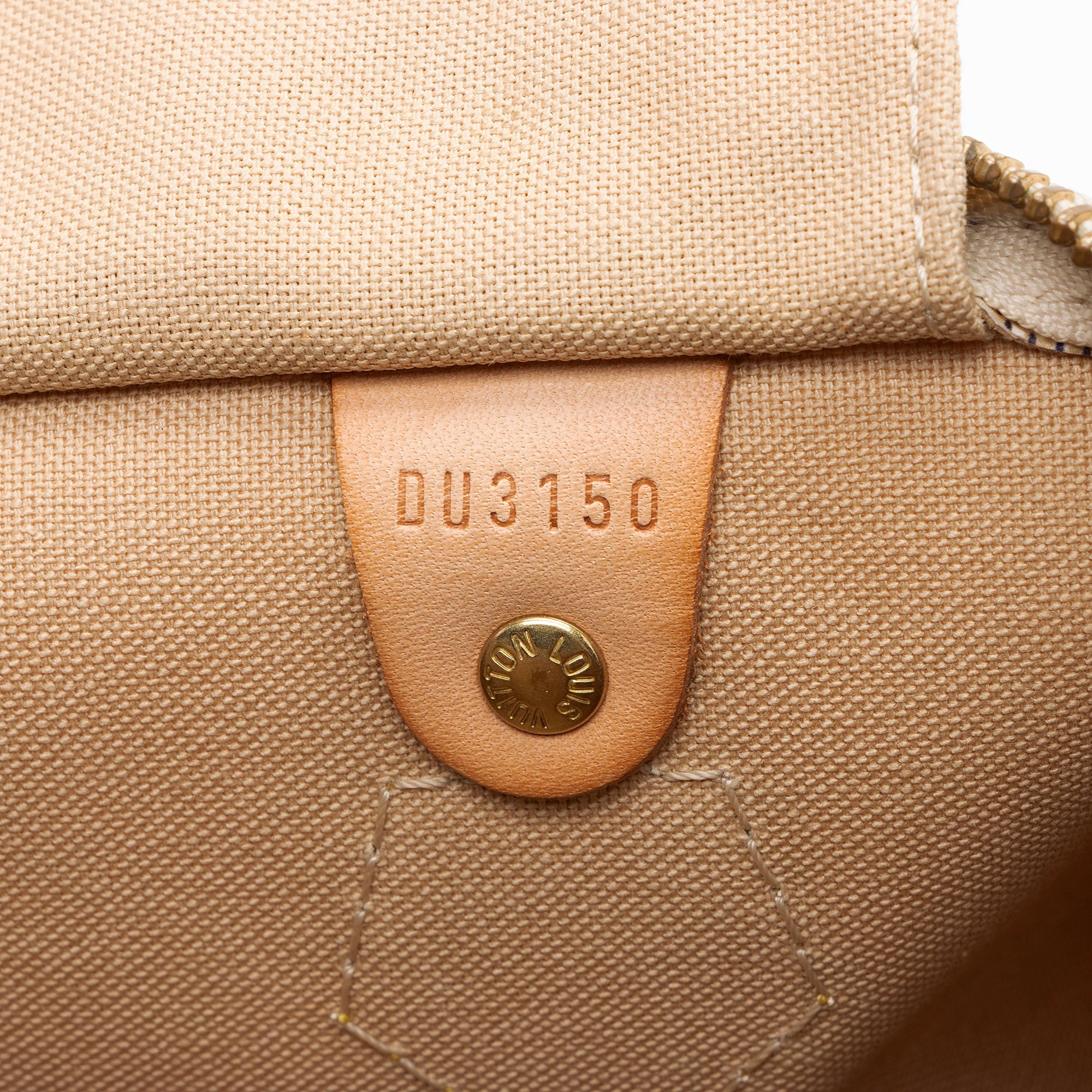 Louis Vuitton Damier Azur Speedy 35 Satchel
