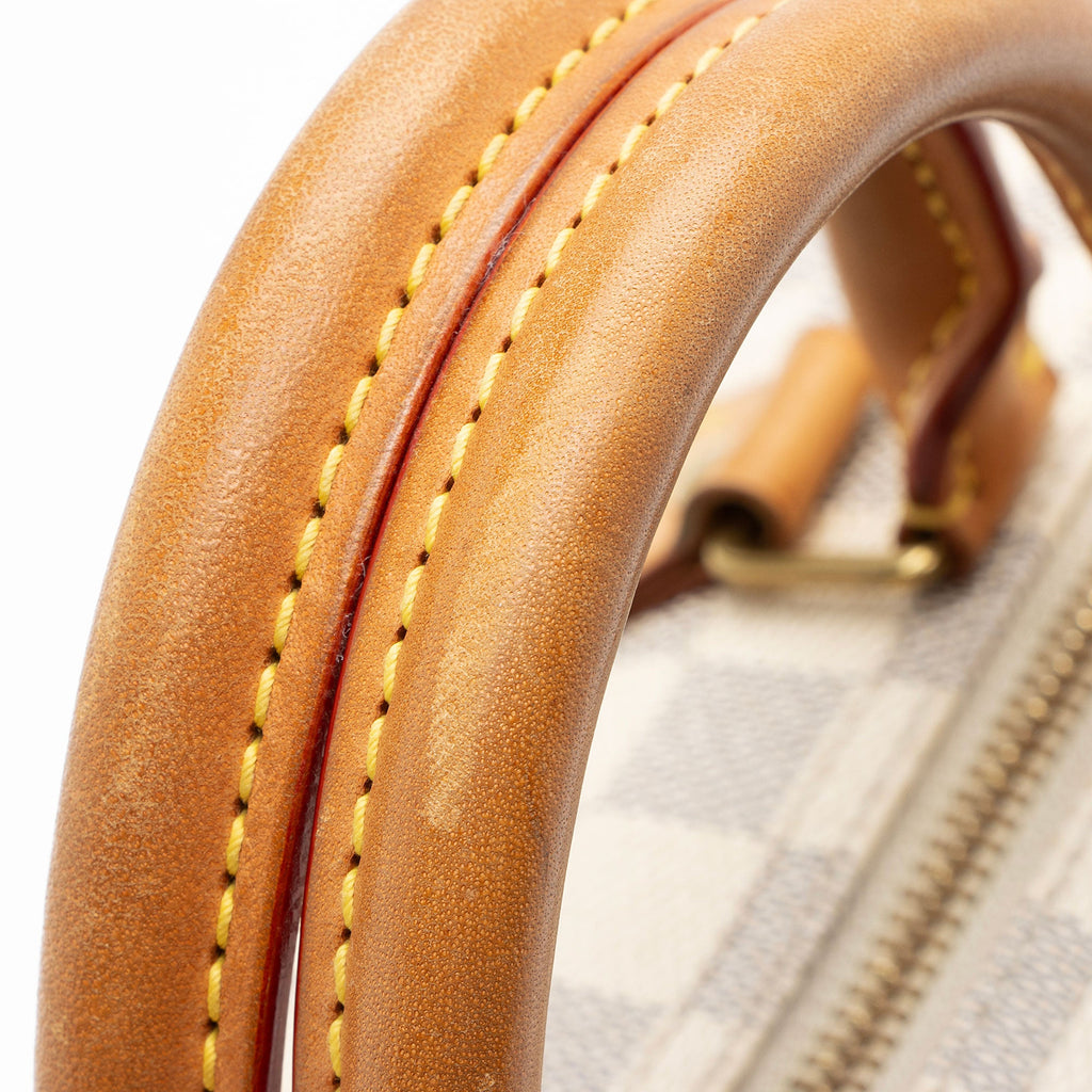 Louis Vuitton Damier Azur Speedy 35 Satchel
