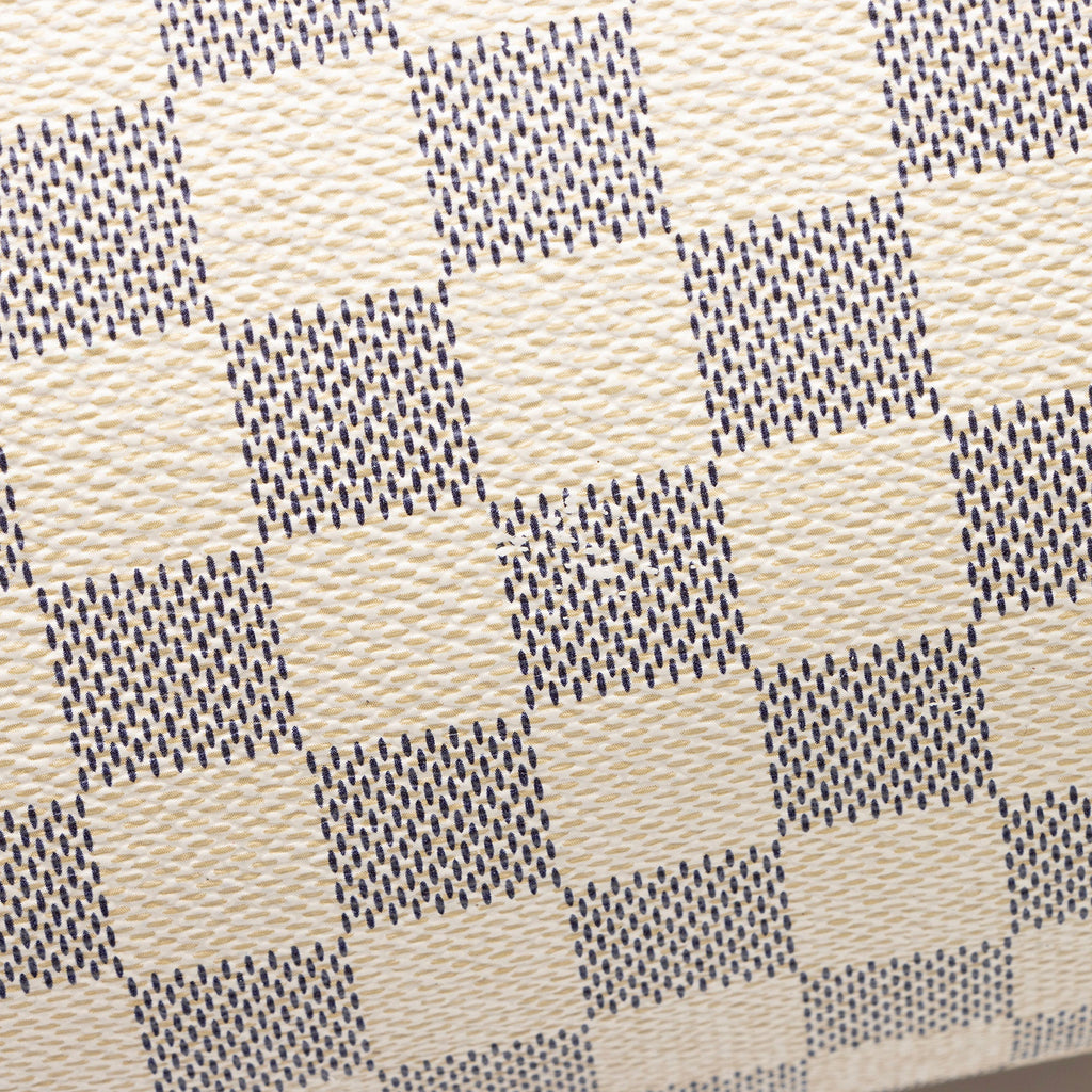 Louis Vuitton Damier Azur Speedy 35 Satchel