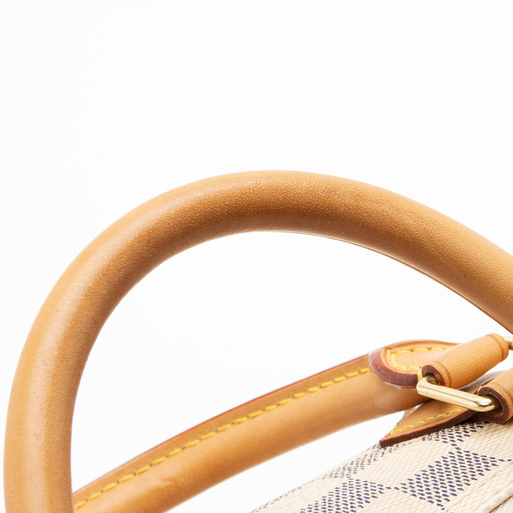 Louis Vuitton Damier Azur Speedy 35 Satchel