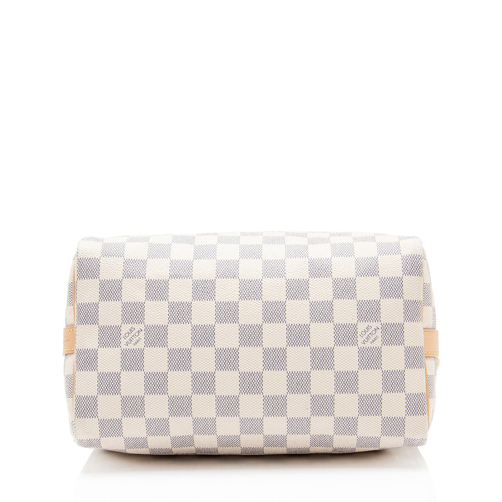Louis Vuitton Damier Azur Speedy Bandouliere 25 Satchel