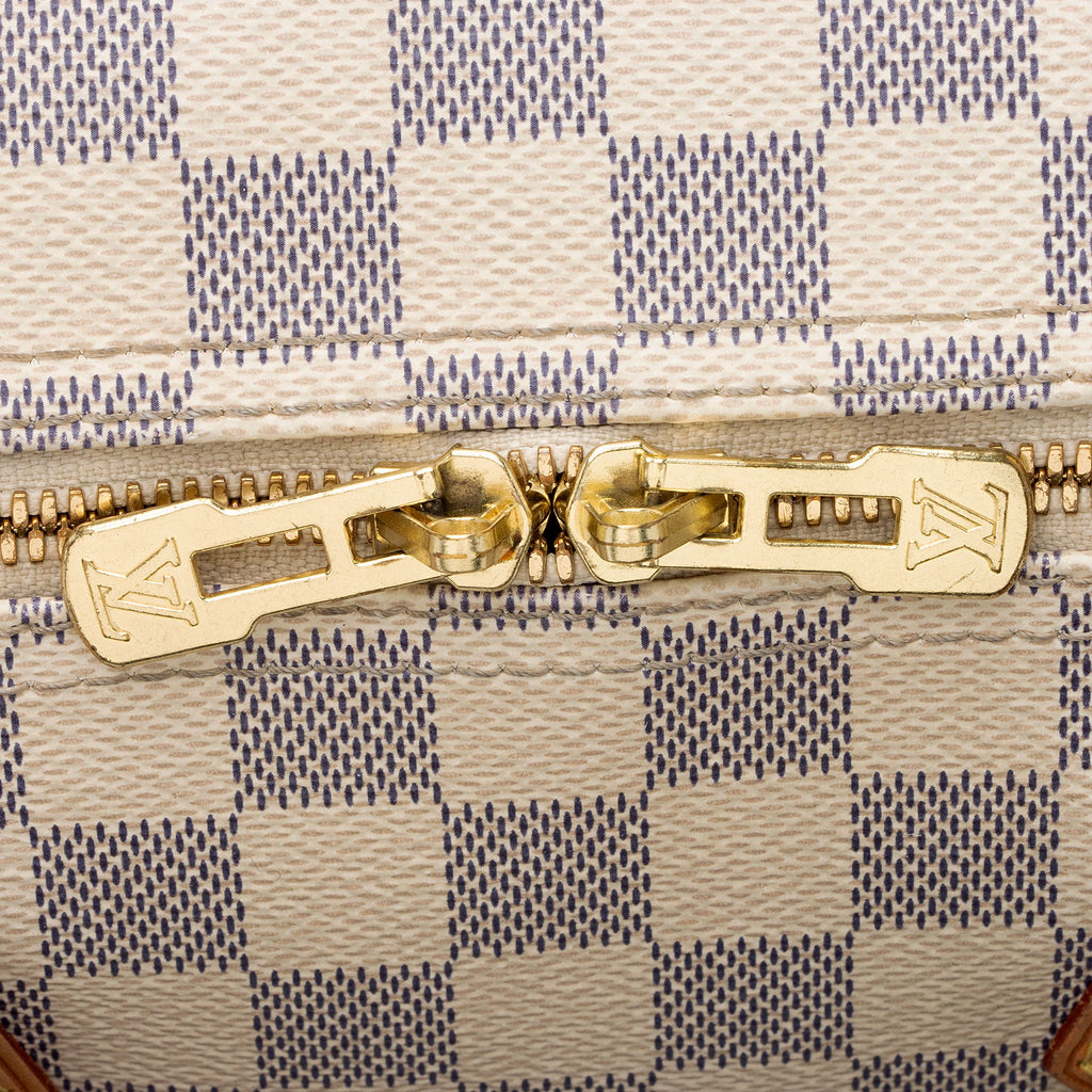 Louis Vuitton Damier Azur Speedy Bandouliere 30 Satchel (SHF-HJLROz)