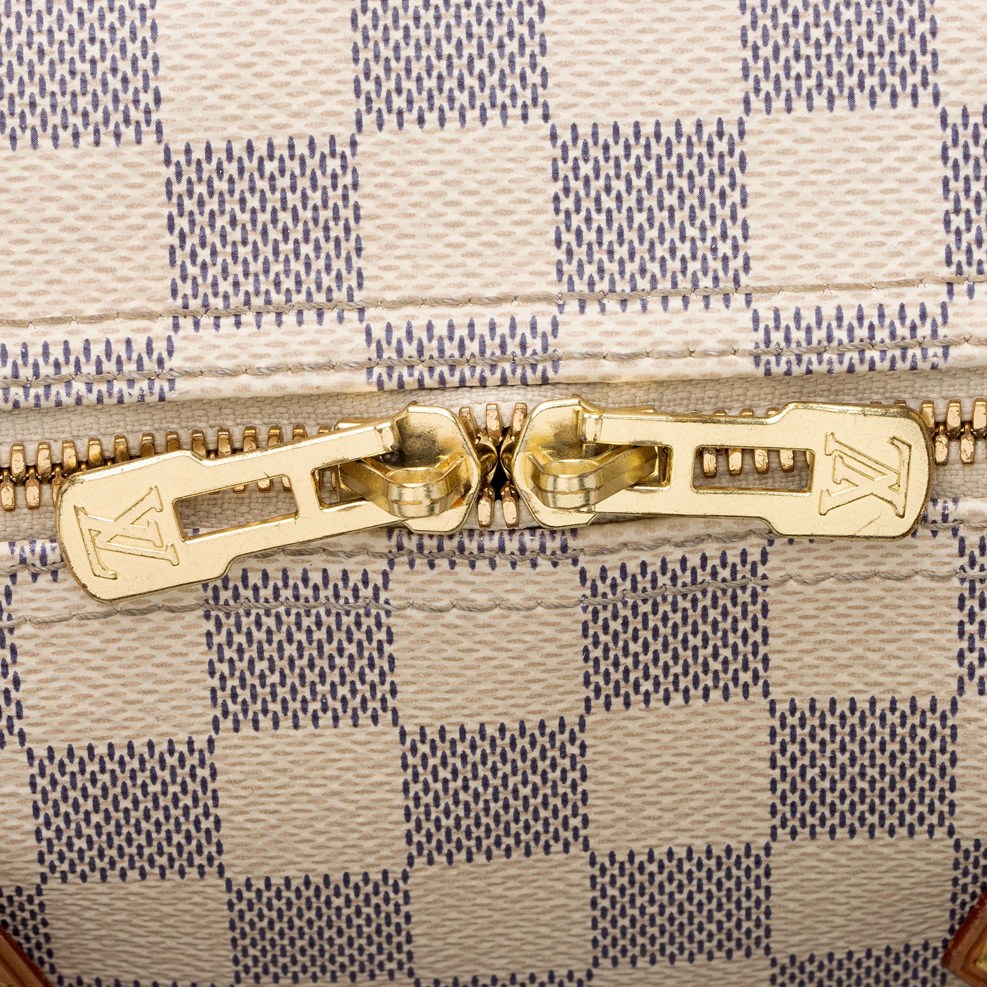 Louis Vuitton Damier Azur Speedy Bandouliere 30 Satchel (SHF-HJLROz)