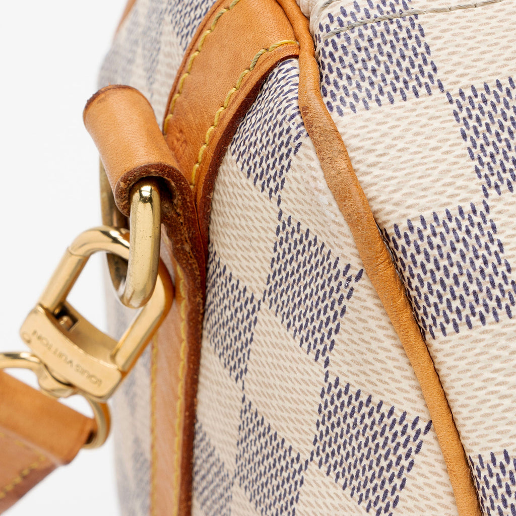 Louis Vuitton Damier Azur Speedy Bandouliere 30 Satchel (SHF-HJLROz)