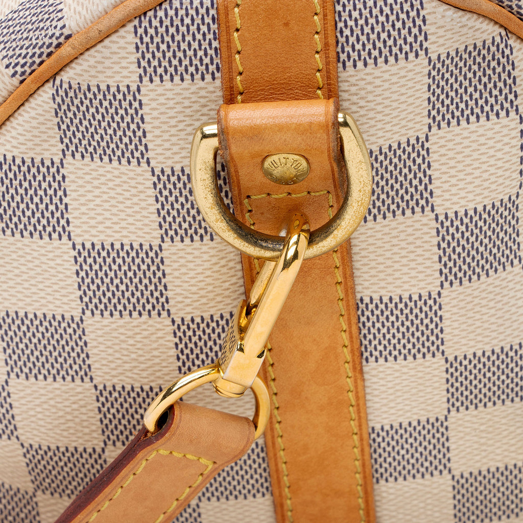 Louis Vuitton Damier Azur Speedy Bandouliere 30 Satchel (SHF-HJLROz)