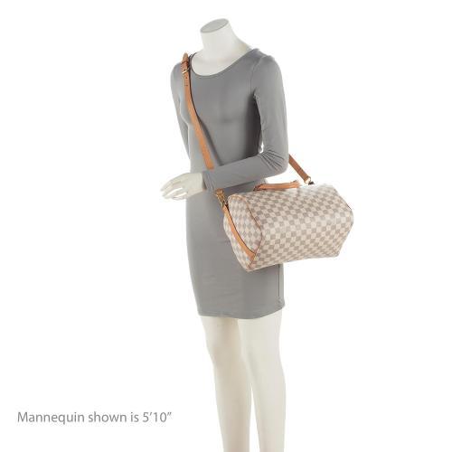 Louis Vuitton Damier Azur Speedy Bandouliere 30 Satchel (SHF-HJLROz)
