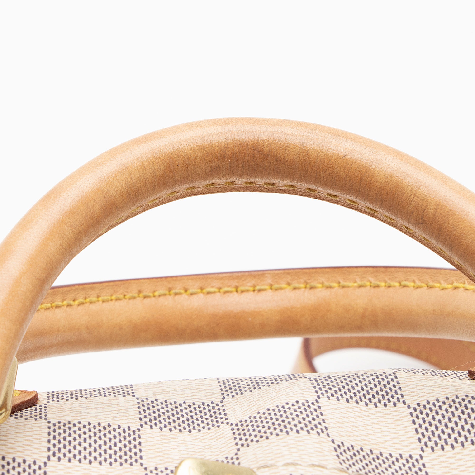 Louis Vuitton Damier Azur Speedy Bandouliere 30 Satchel (SHF-4DjdZg)