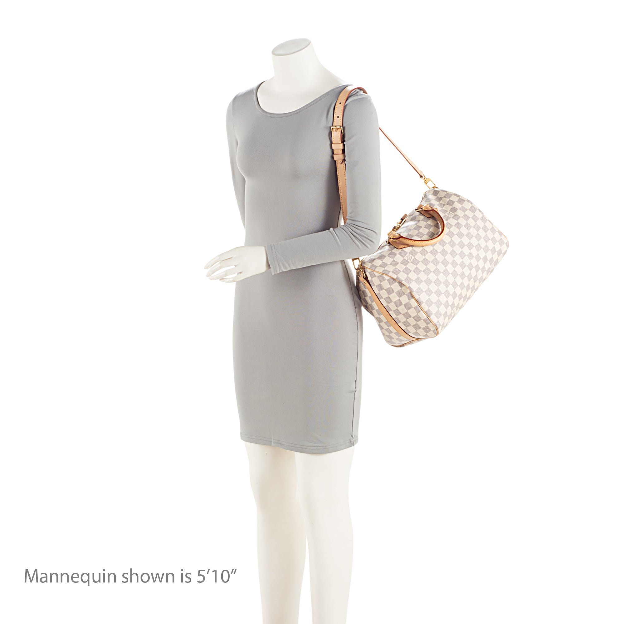 Louis Vuitton Damier Azur Speedy Bandouliere 30 Satchel