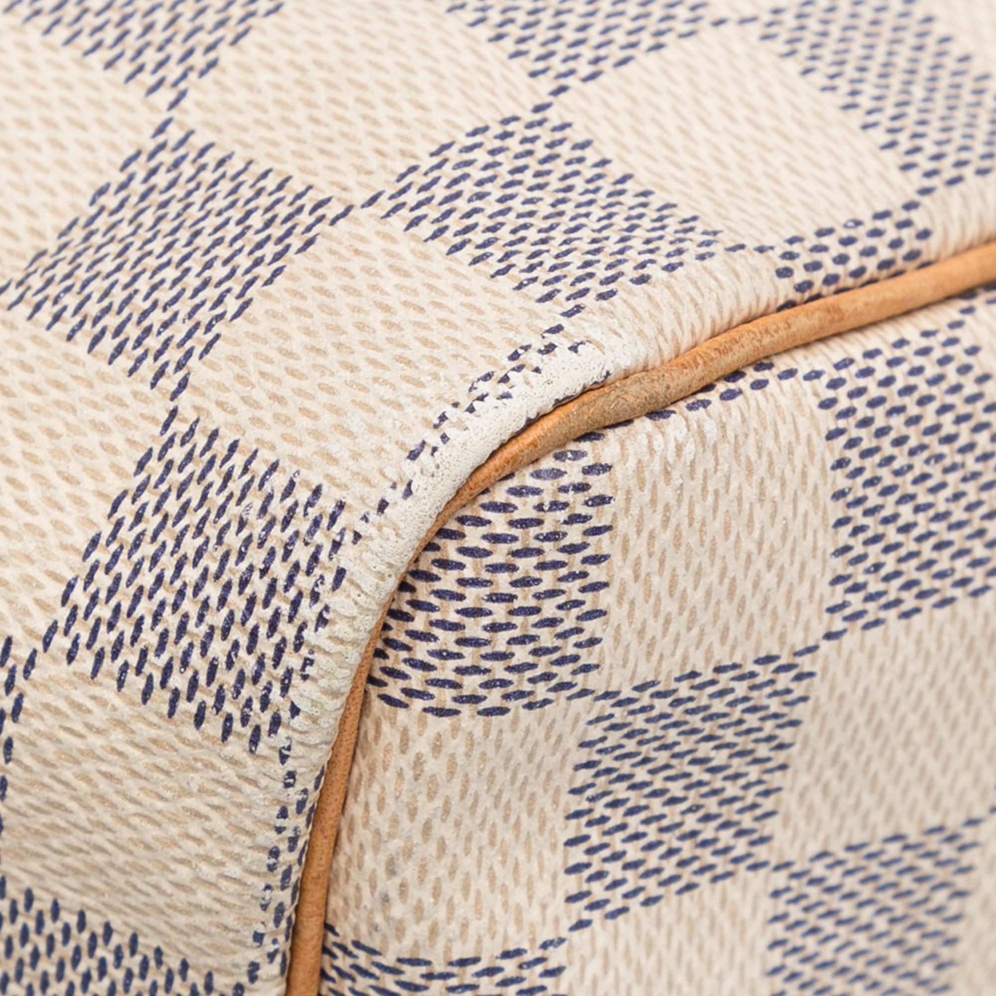 Louis Vuitton Damier Azur Speedy Bandouliere 35 (SHG-Zy55wa)