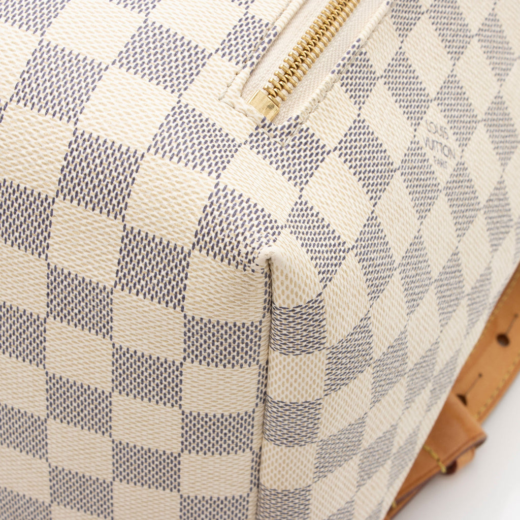 Louis Vuitton Damier Azur Sperone Backpack (SHF-x7ZaCT)