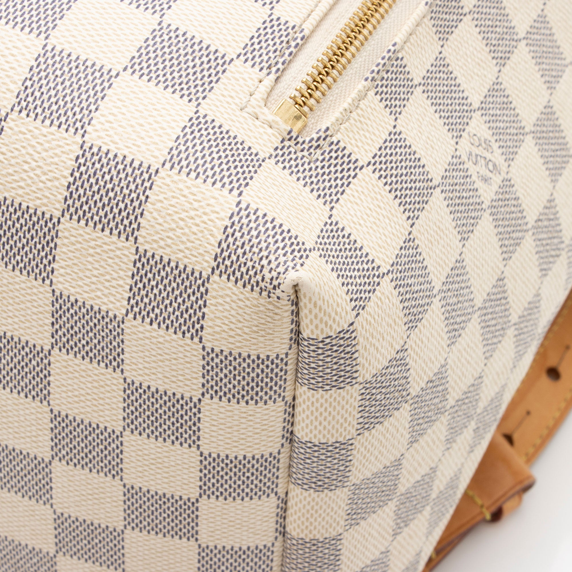 Louis Vuitton Damier Azur Sperone Backpack (SHF-x7ZaCT)