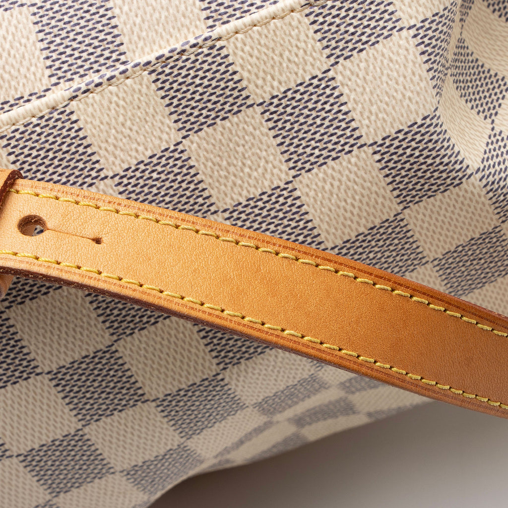 Louis Vuitton Damier Azur Sperone Backpack (SHF-moHJbt)