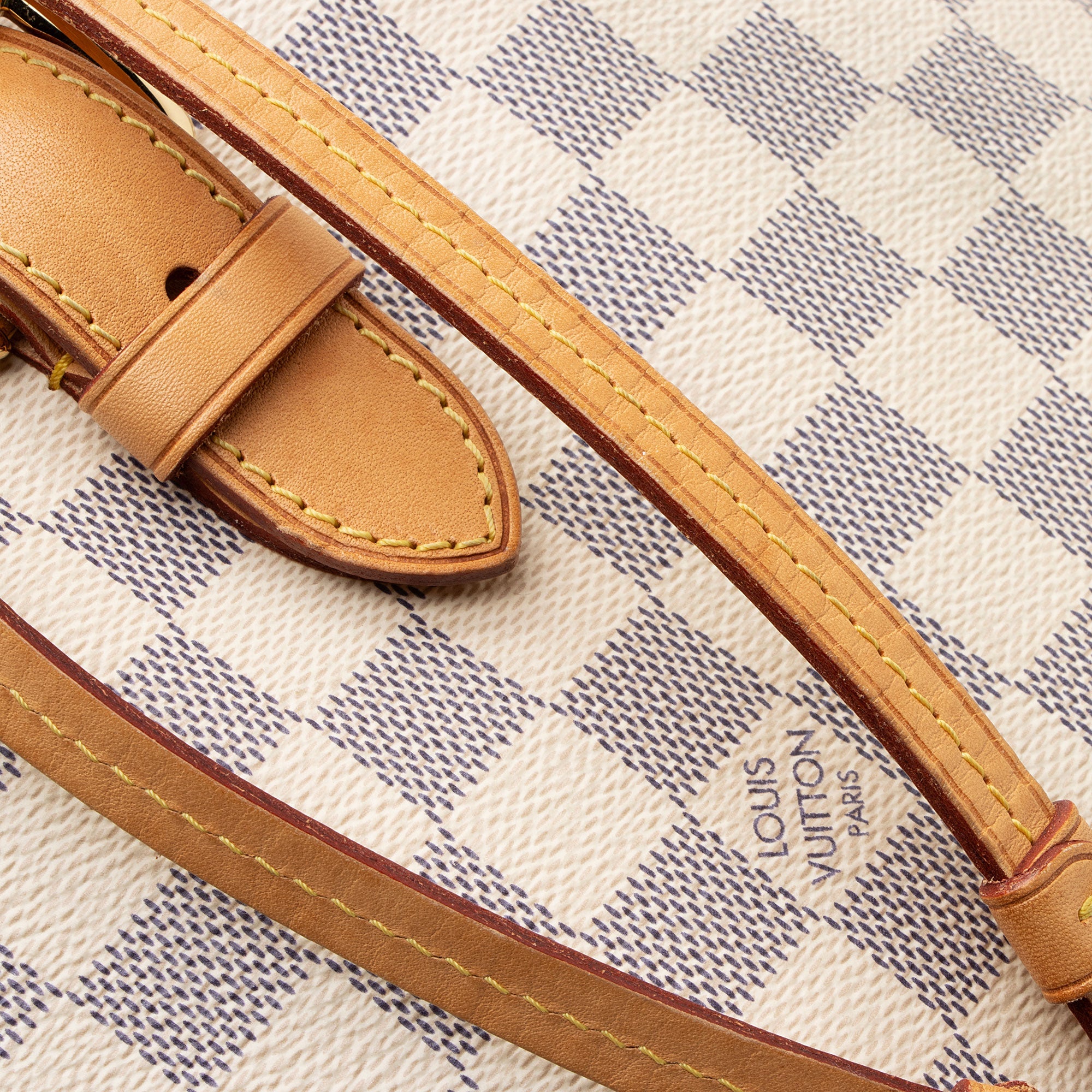 Louis Vuitton Damier Azur Sperone Backpack (SHF-moHJbt)