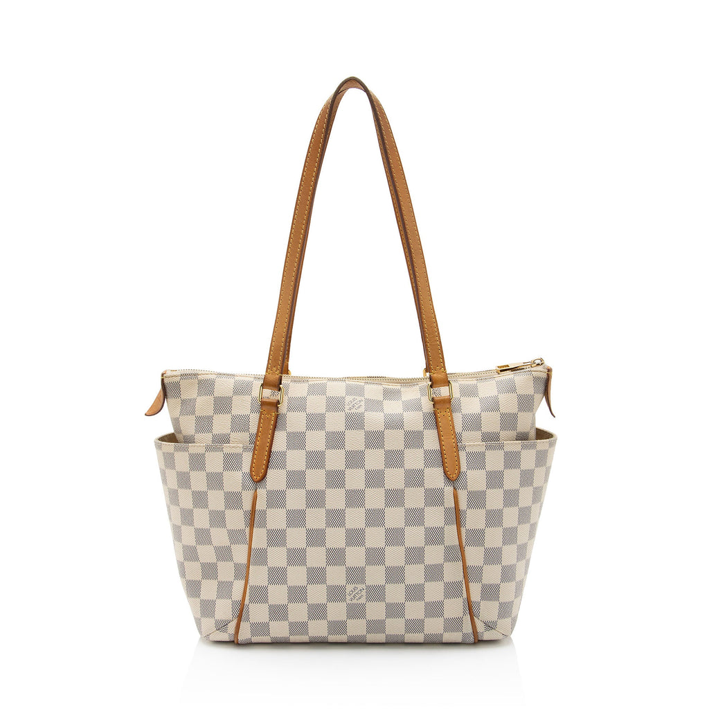 Louis Vuitton Damier Azur Totally PM Tote (SHF-7DTMUW)