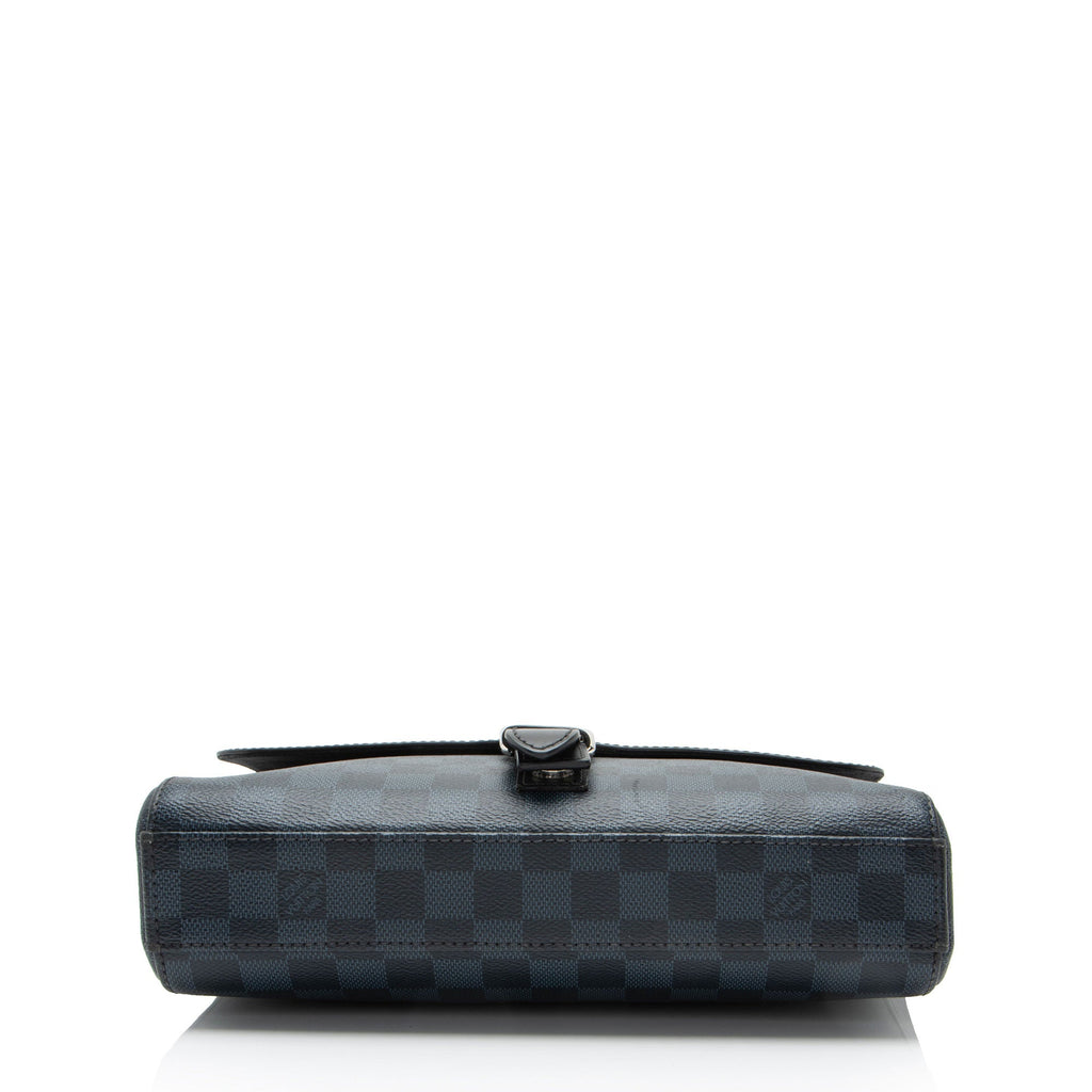 Louis Vuitton Damier Cobalt Newport PM Messenger