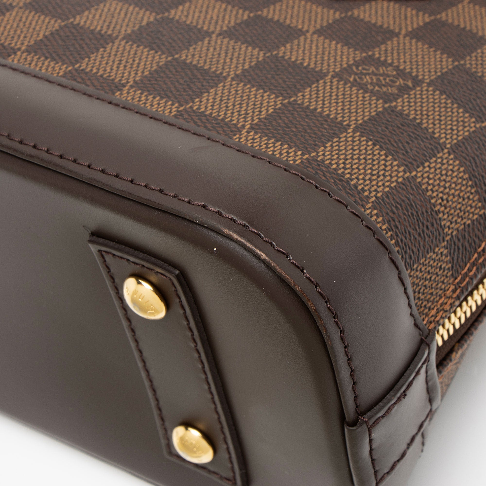 Louis Vuitton Damier Ebene Alma BB Satchel