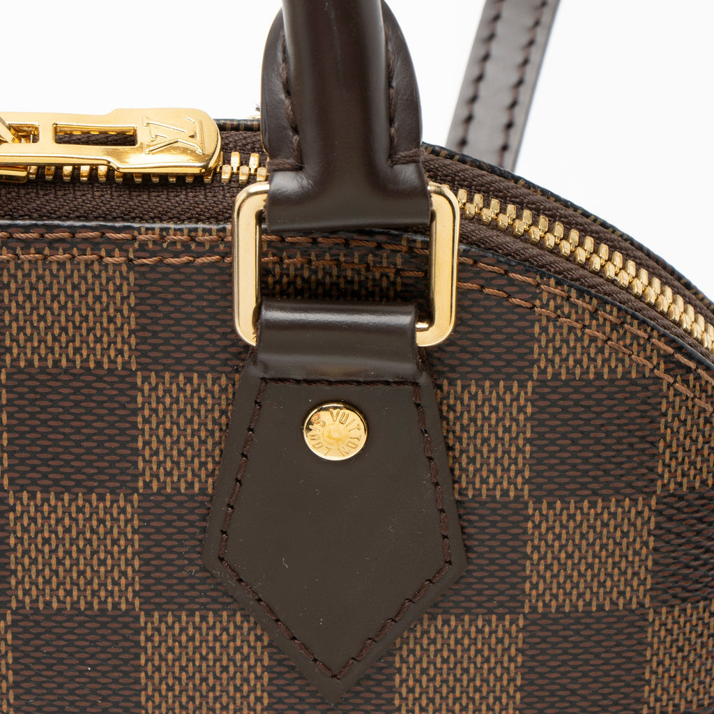 Louis Vuitton Damier Ebene Alma BB Satchel