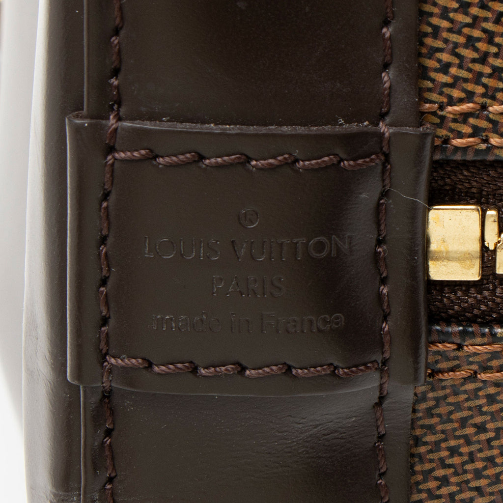 Louis Vuitton Damier Ebene Alma BB Satchel