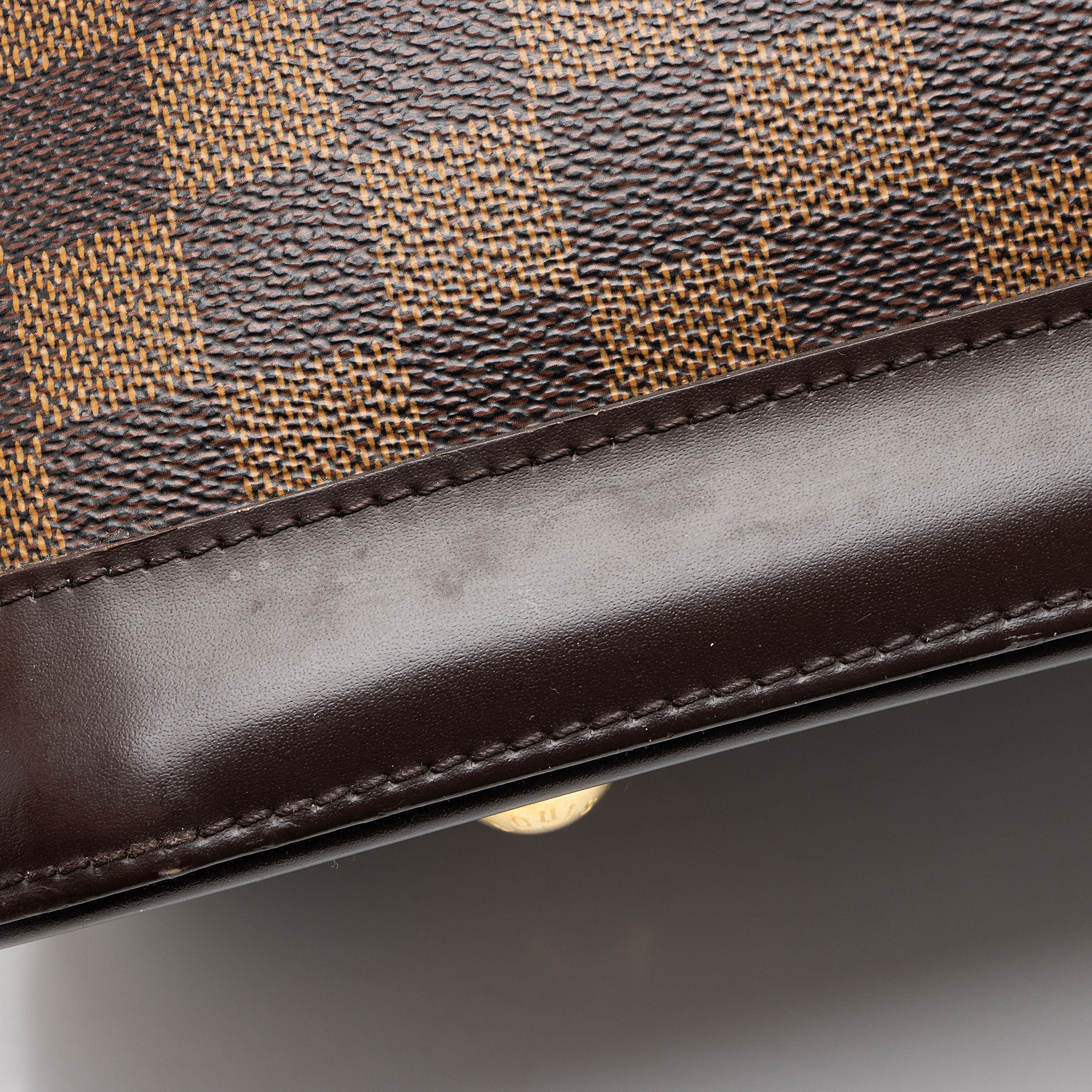 Louis Vuitton Damier Ebene Alma PM Satchel