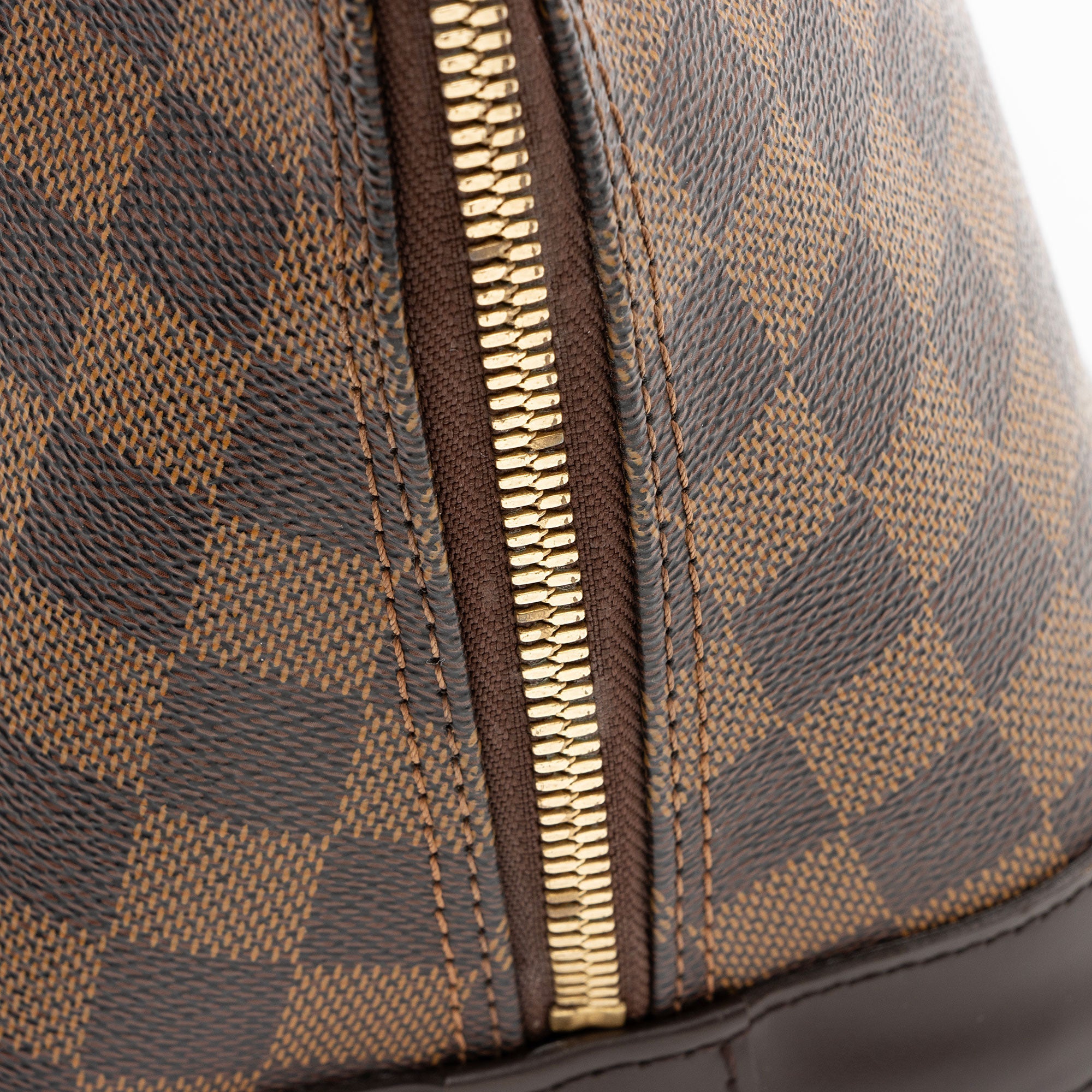Louis Vuitton Damier Ebene Alma PM Satchel