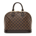 Louis Vuitton Damier Ebene Alma PM Satchel