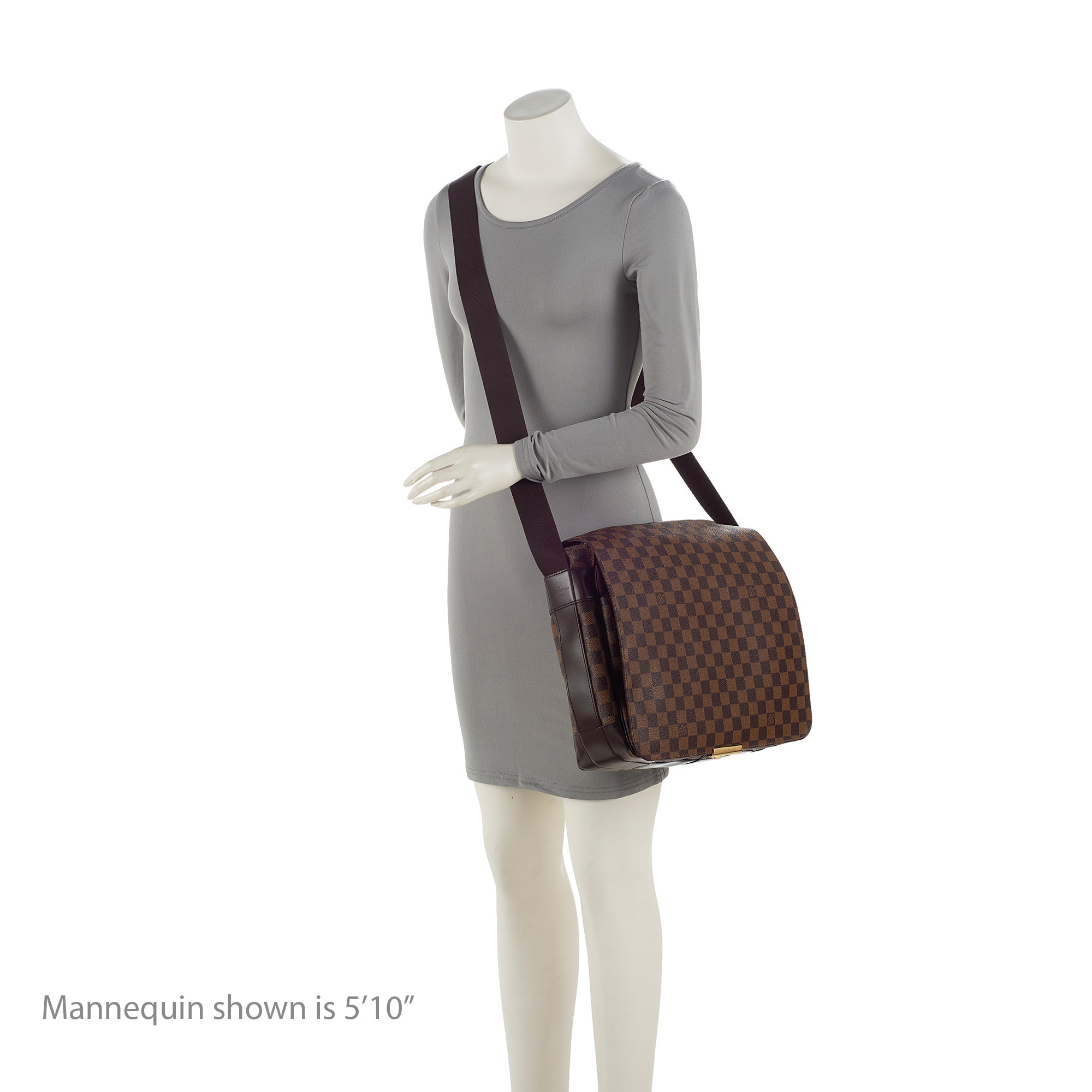 Louis Vuitton Damier Ebene Bastille Messenger Bag (SHF-23306)