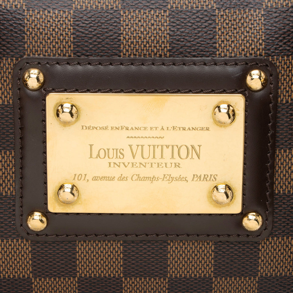 Louis Vuitton Damier Ebene Berkeley Satchel