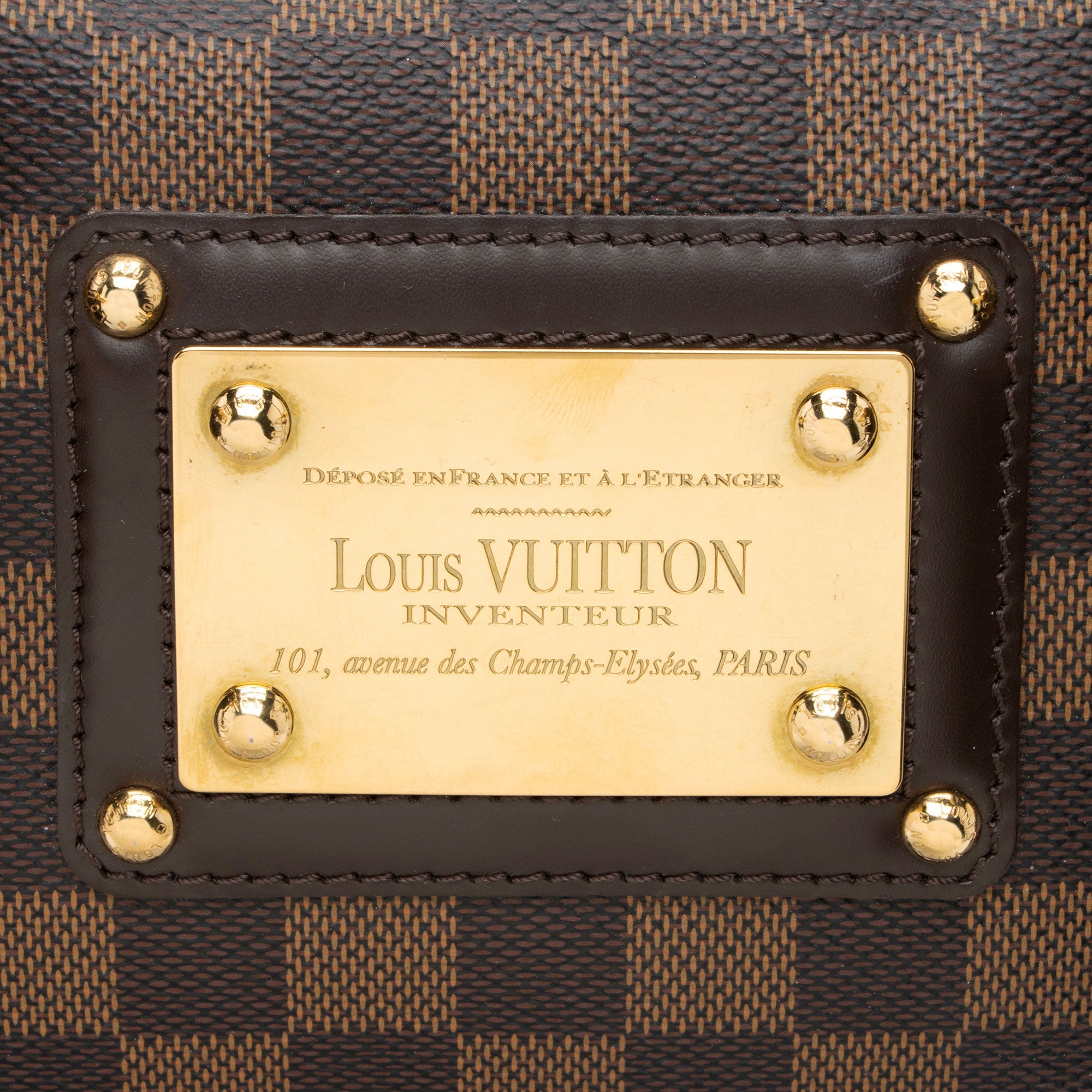 Louis Vuitton Damier Ebene Berkeley Satchel