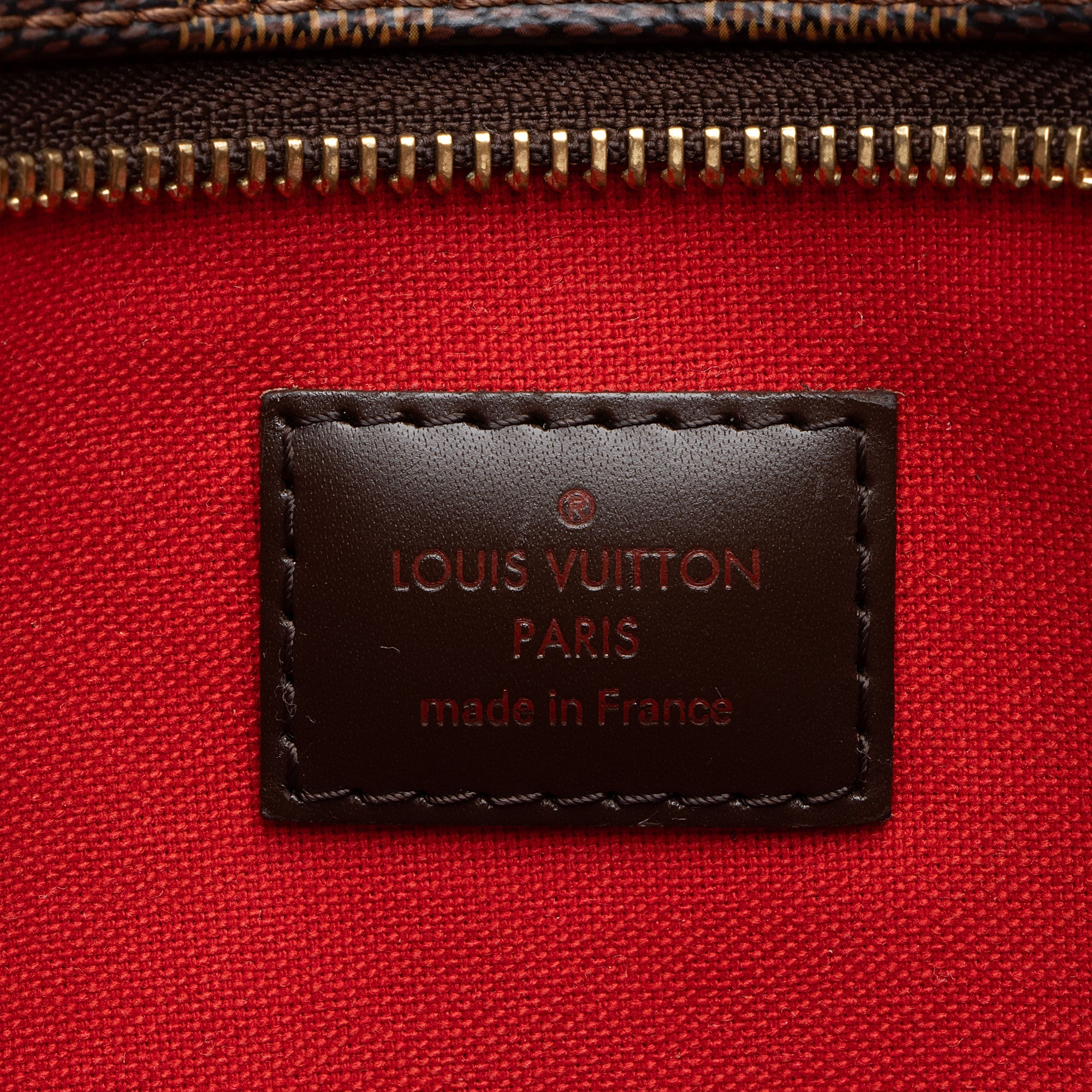 Louis Vuitton Damier Ebene Bloomsbury GM Shoulder Bag