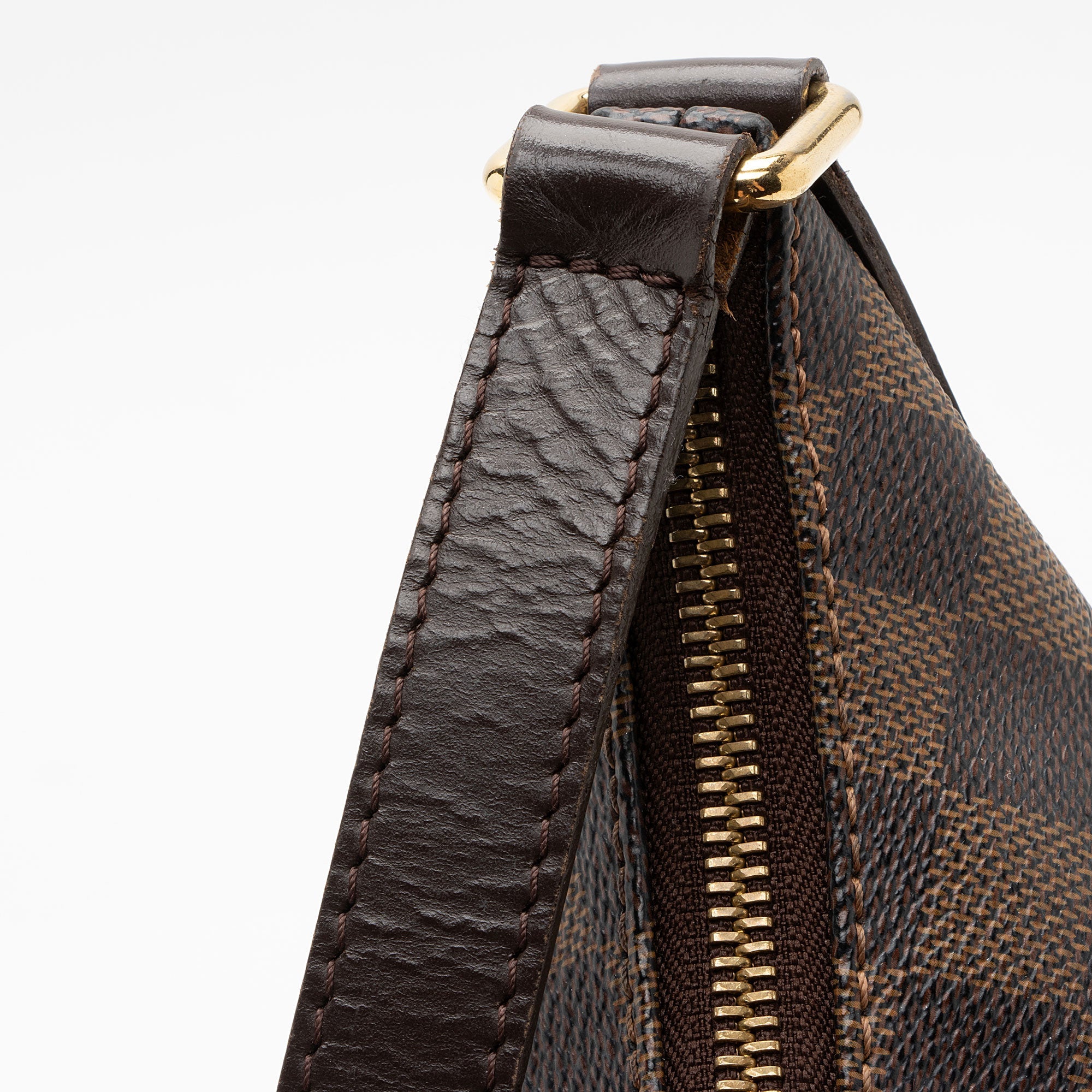 Louis Vuitton Damier Ebene Bloomsbury PM Shoulder Bag (SHF-DyuLWs)